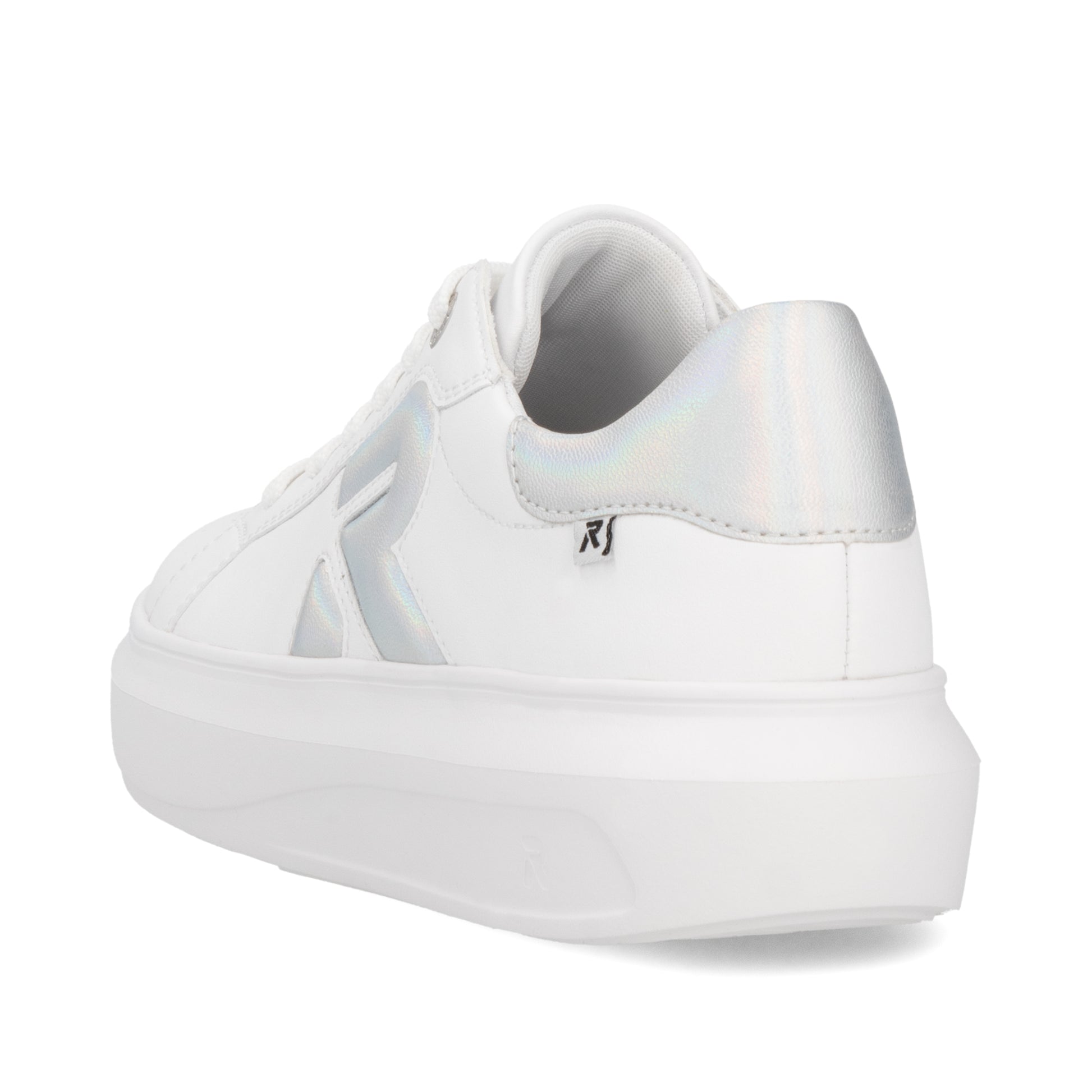 White Elasticated Shoes for Women | Rieker Sport W1204-82