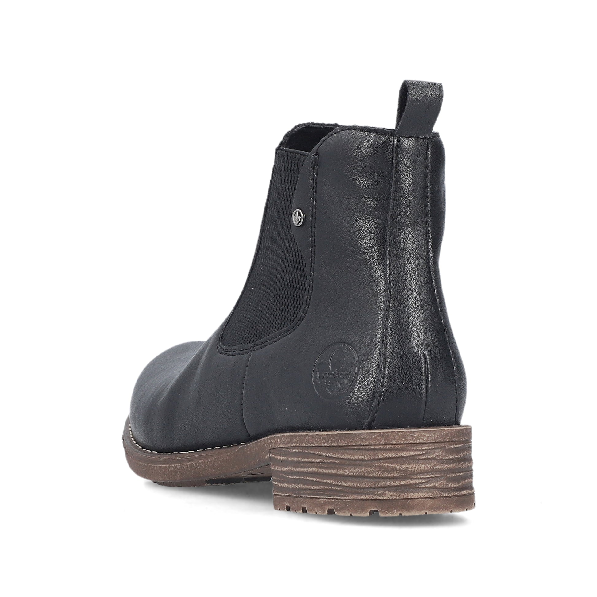 Black Elasticated Boots for Women | Rieker 79450-00