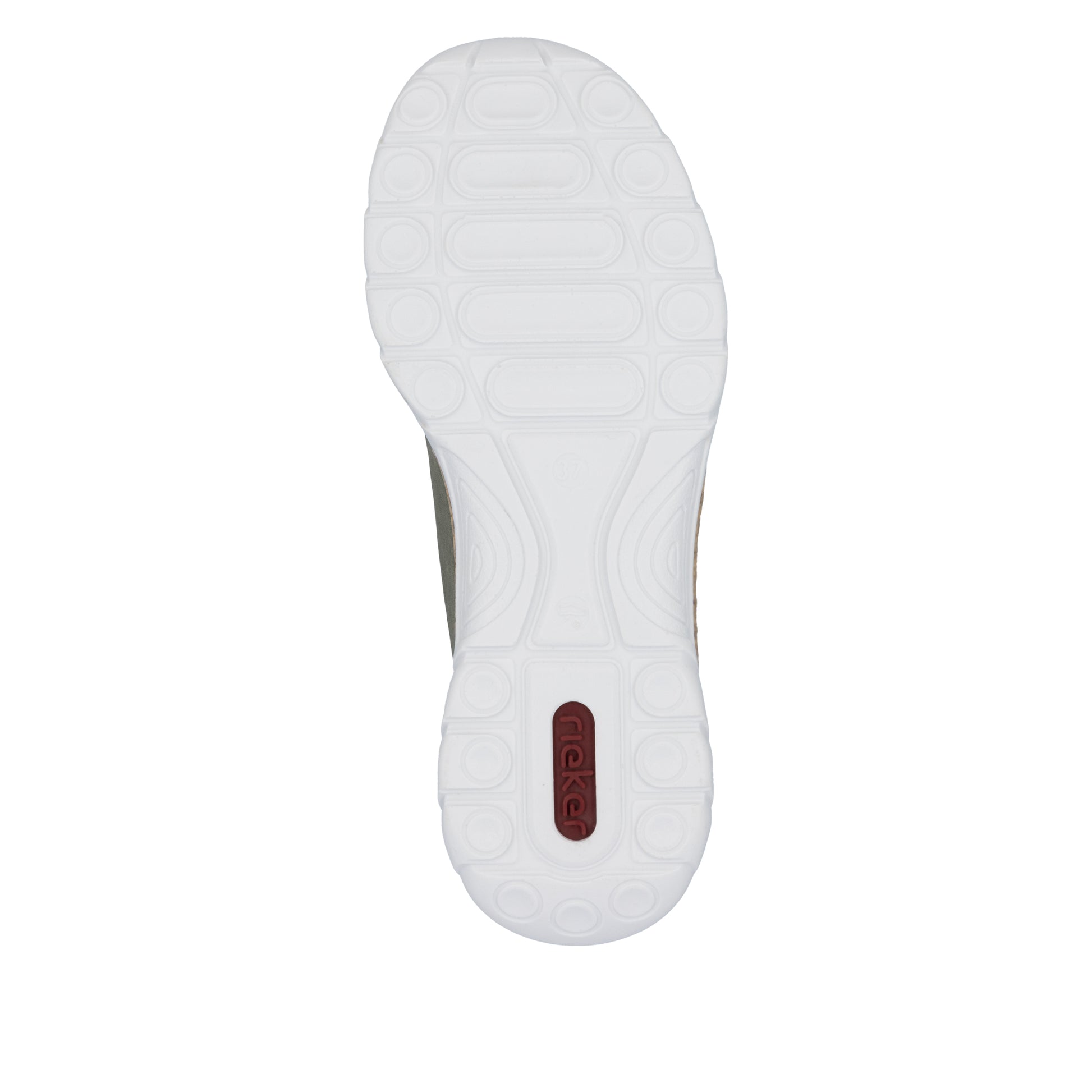 Green Elasticated Shoes for Women | Rieker N42G0-52