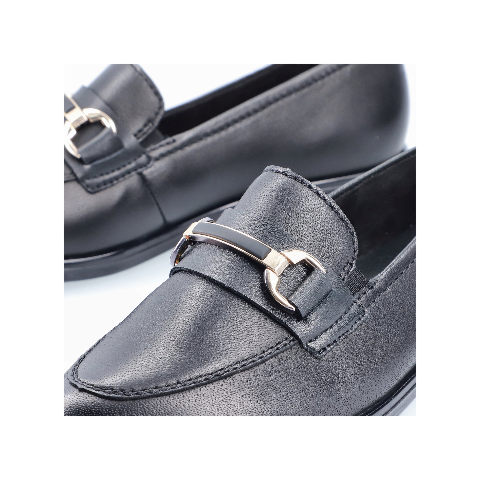 Black Elasticated Shoes for Women | Rieker 46262-01