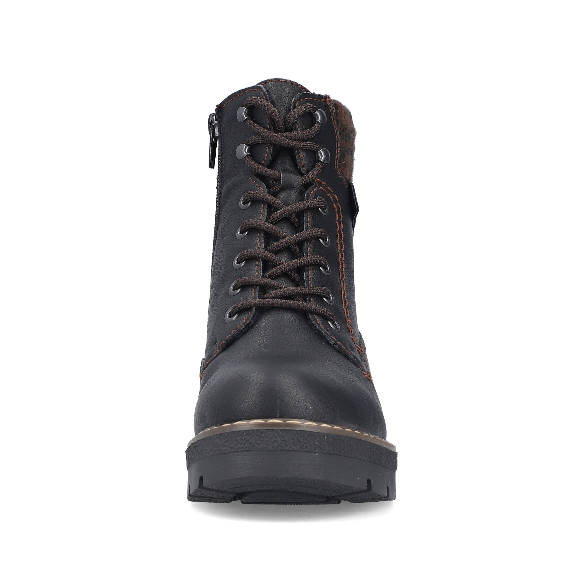 Black Zip Boots for Women | Rieker Y8130-00