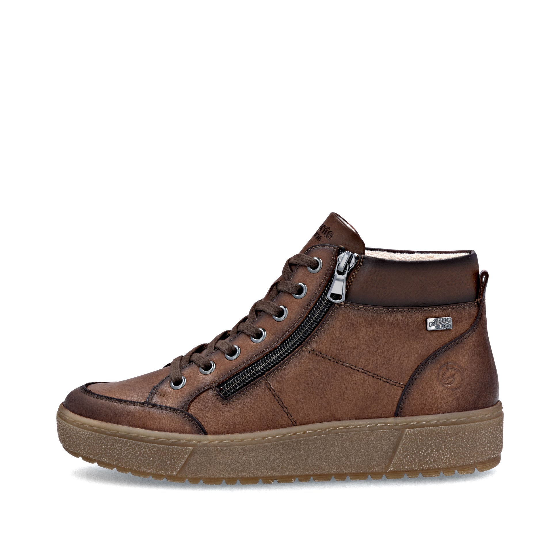 Brown Zip Boots for Women | Remonte D2T70-24