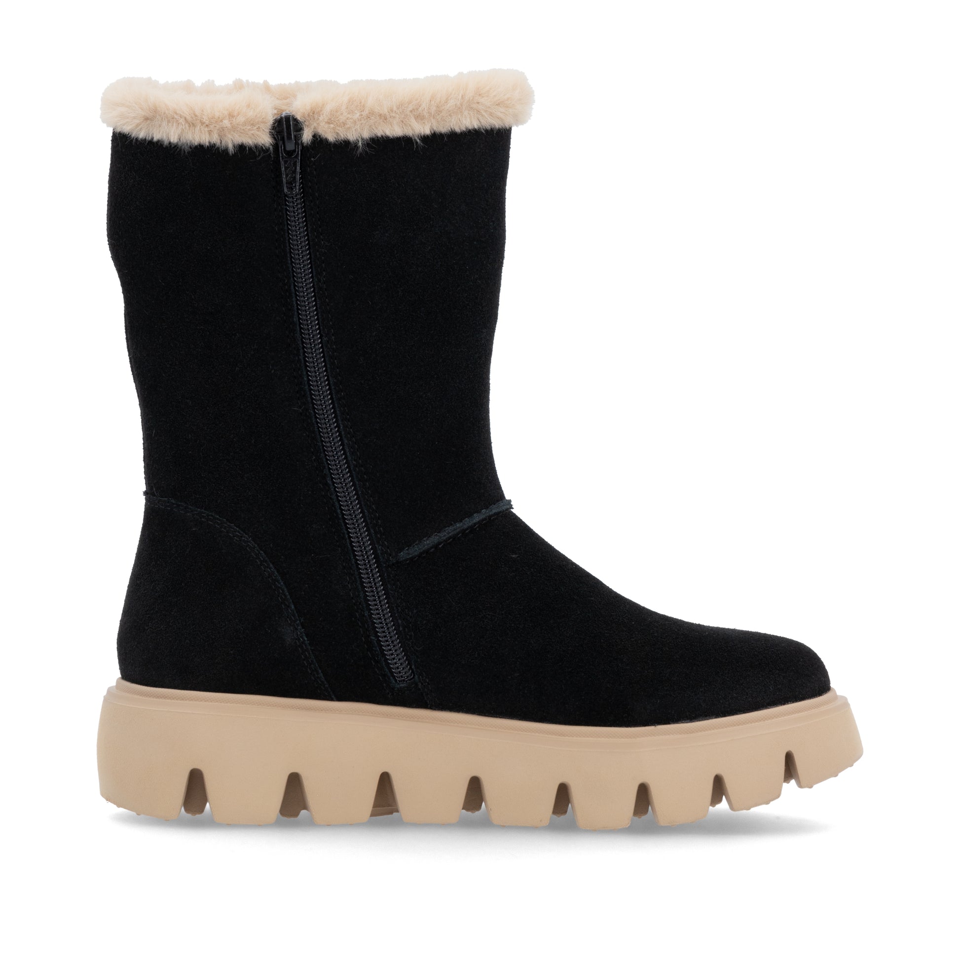 Black Zip Boots for Women | Rieker Sport W2072-00