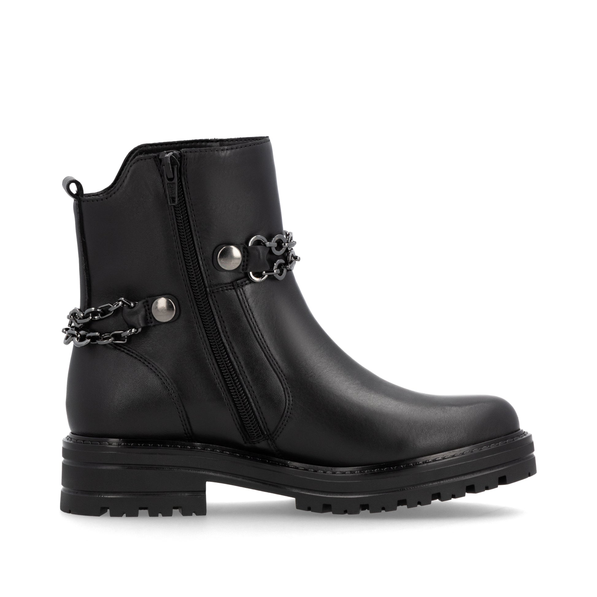 Black Zip Boots for Women | Remonte D2285-00