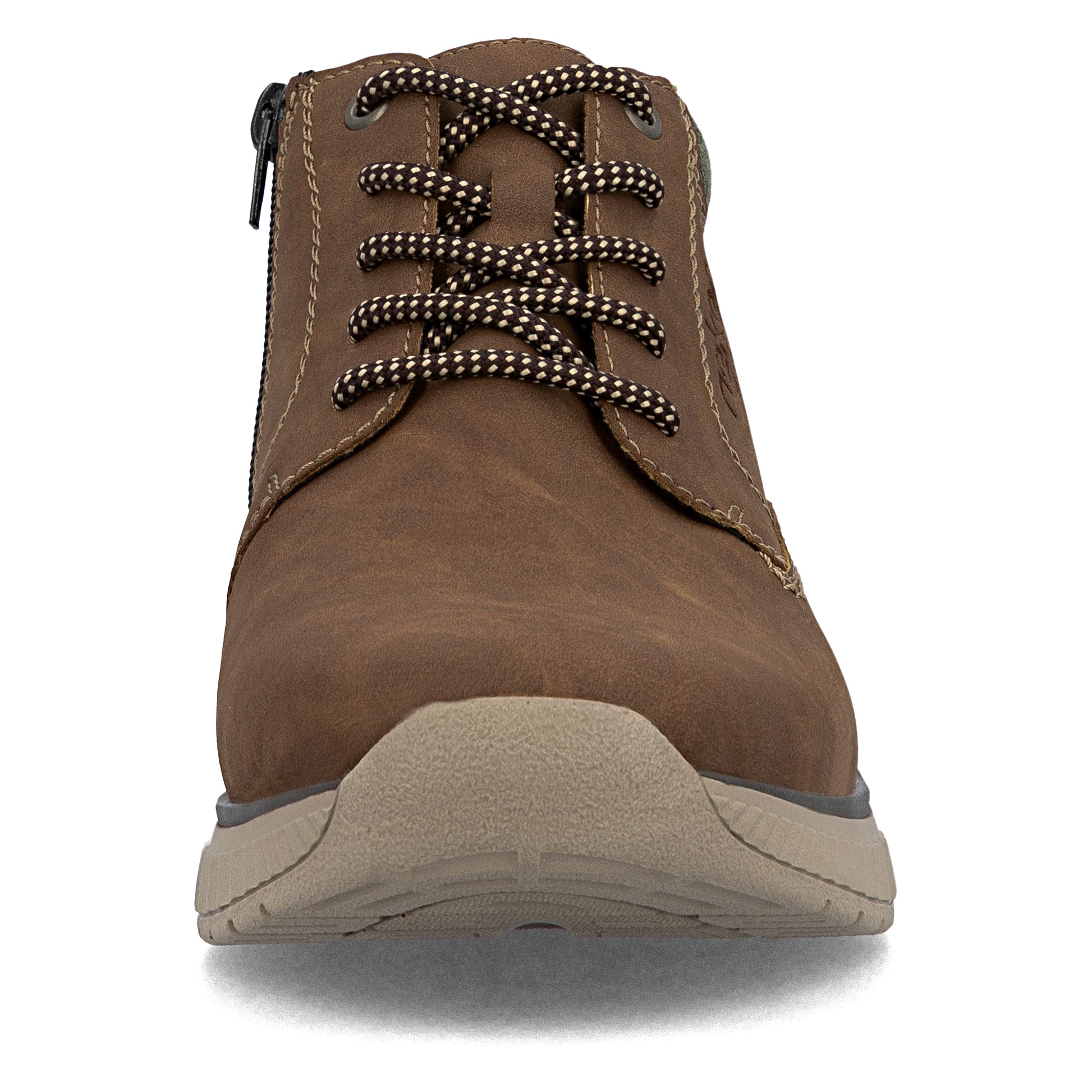 Brown Zip Boots for Men | Rieker B0603-24