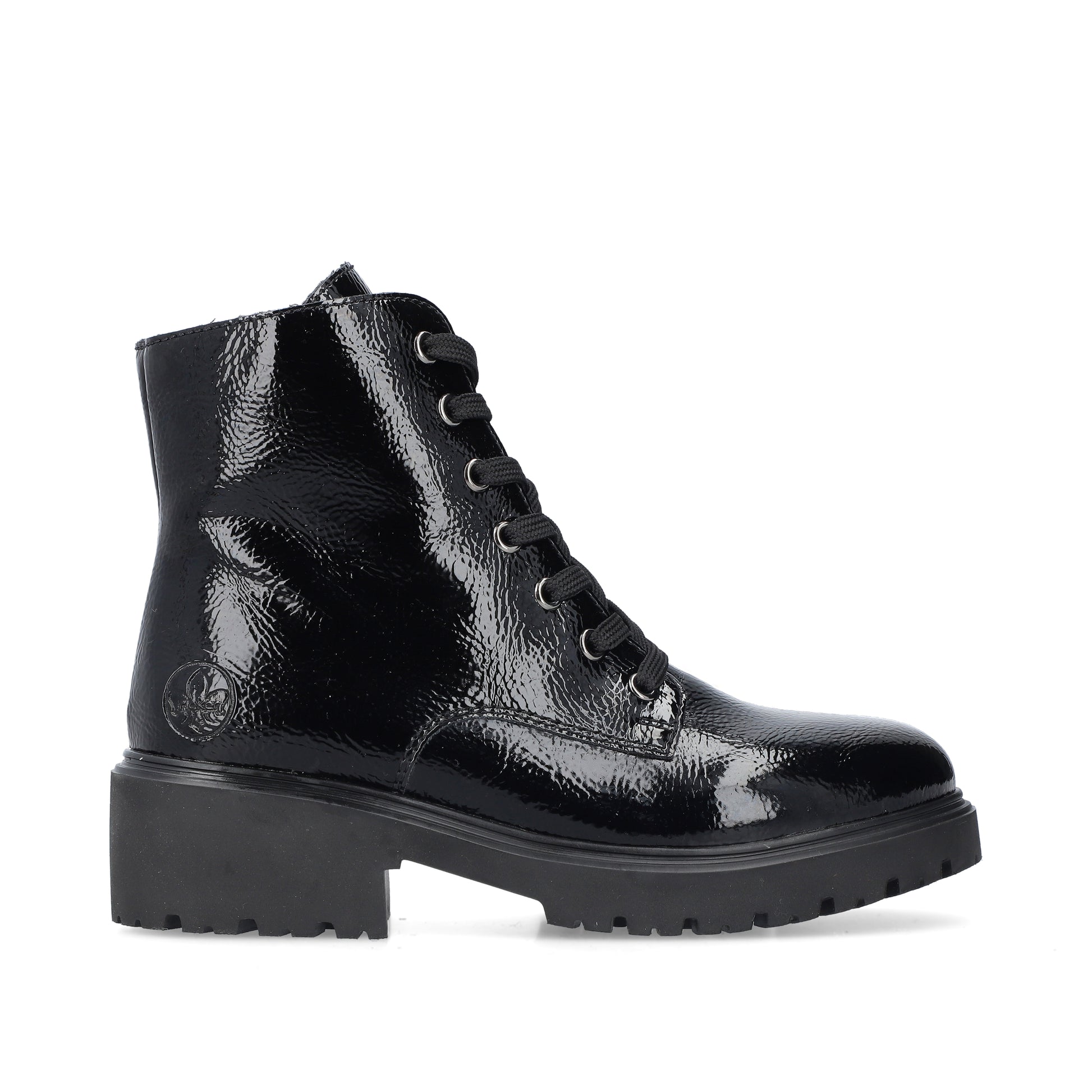 Black Zip Boots for Women | Rieker 76002-00