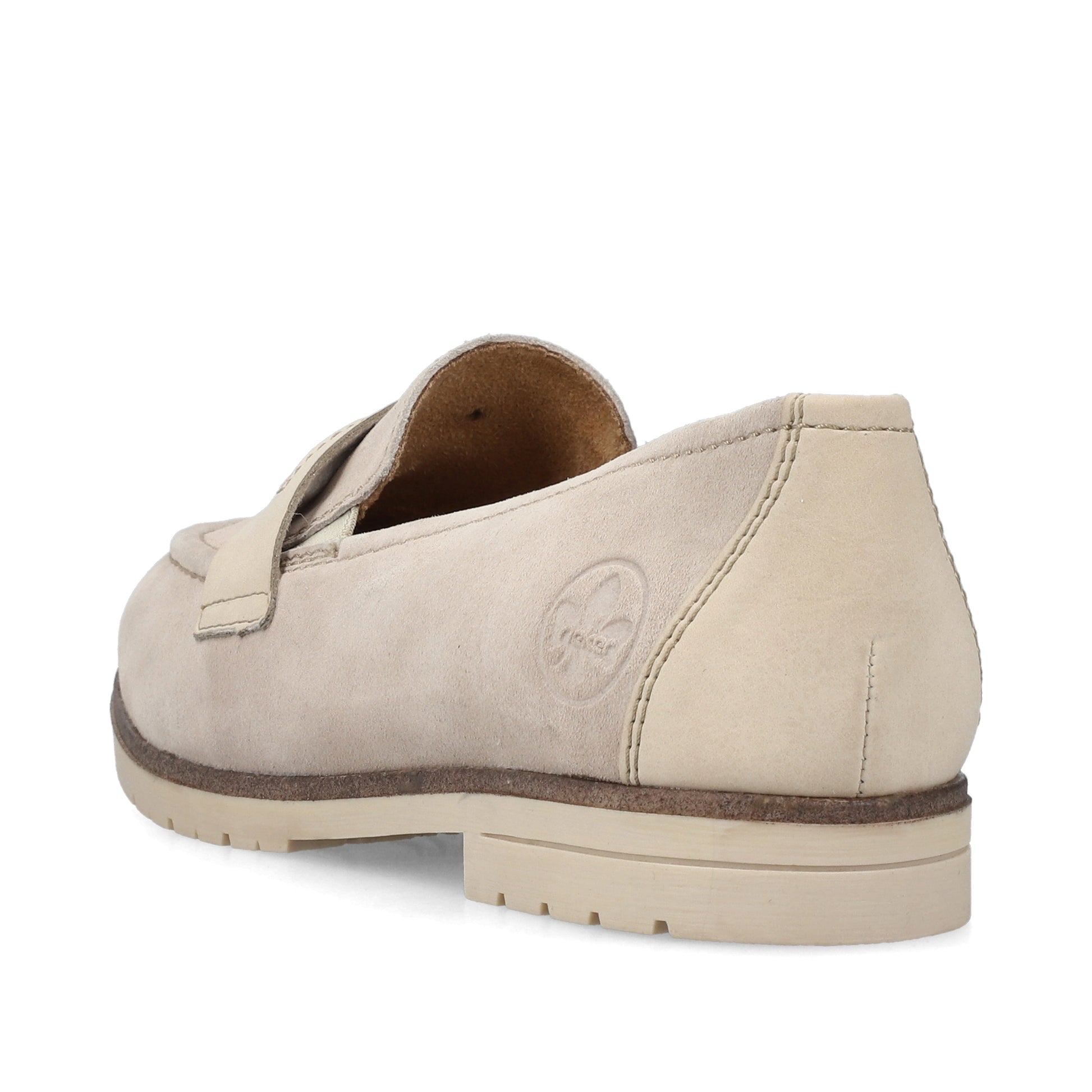 Beige Elasticated Shoes for Women | Rieker 45301-60