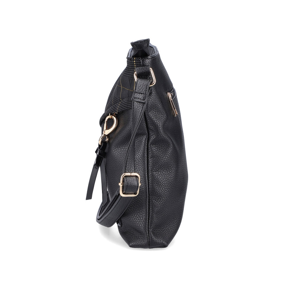 Black Zip Bags for Women | Rieker H1040-00