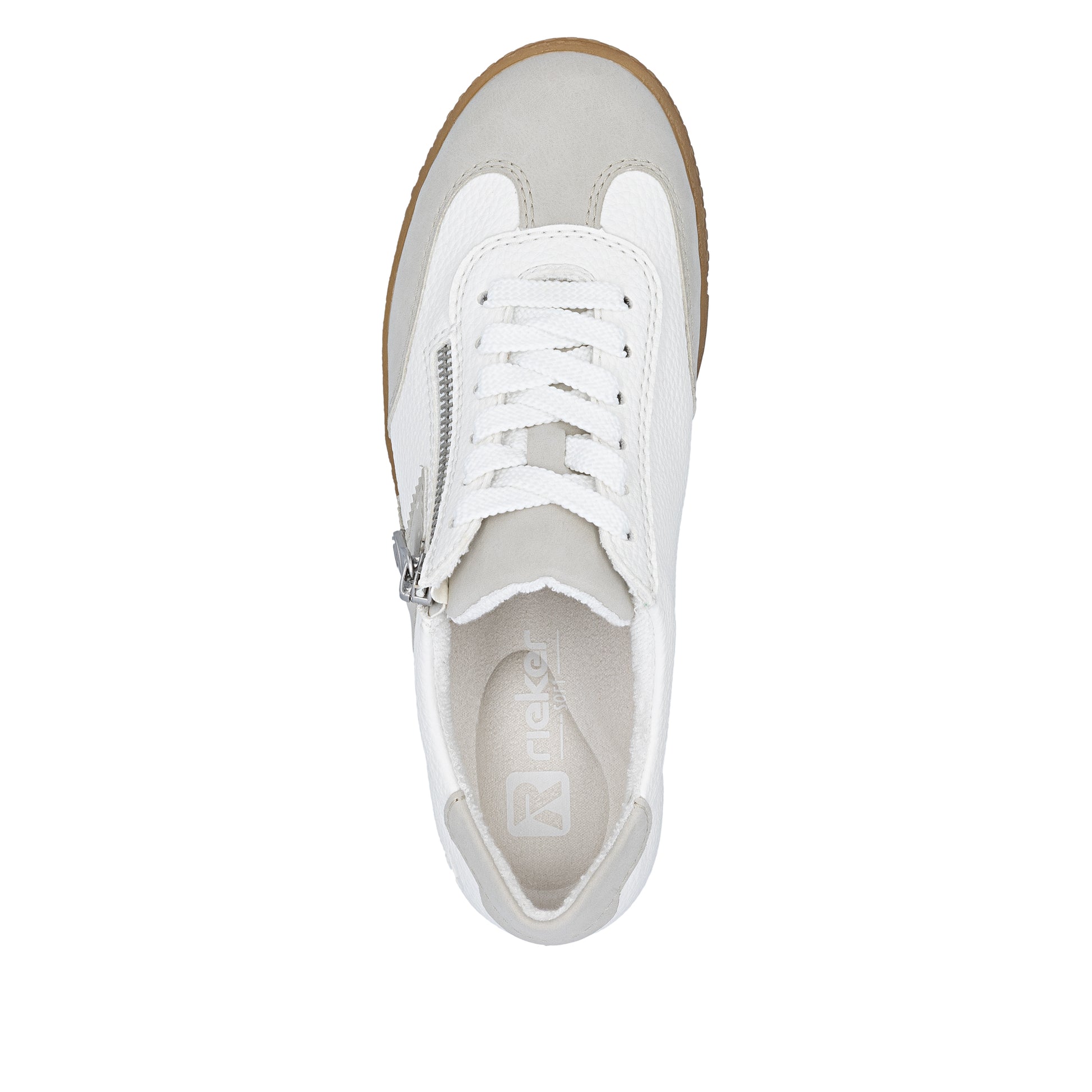 White Zip Shoes for Women | Rieker L9700-80