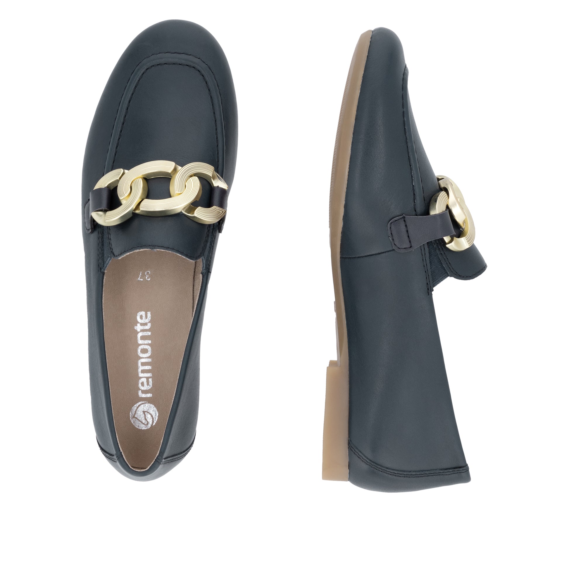 Blue Elasticated Shoes for Women | Remonte D0K09-14