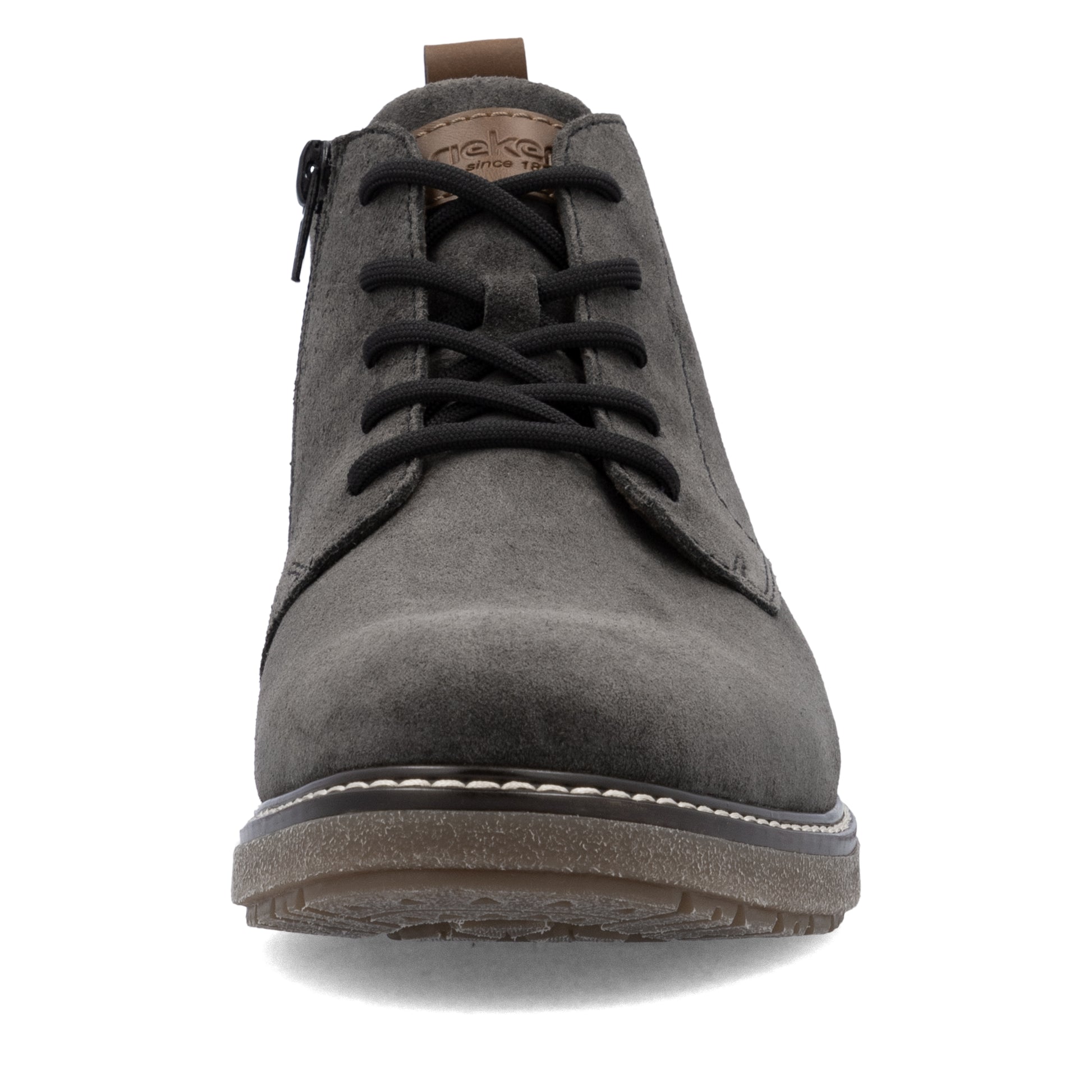 Grey Zip Boots for Men | Rieker 33106-45