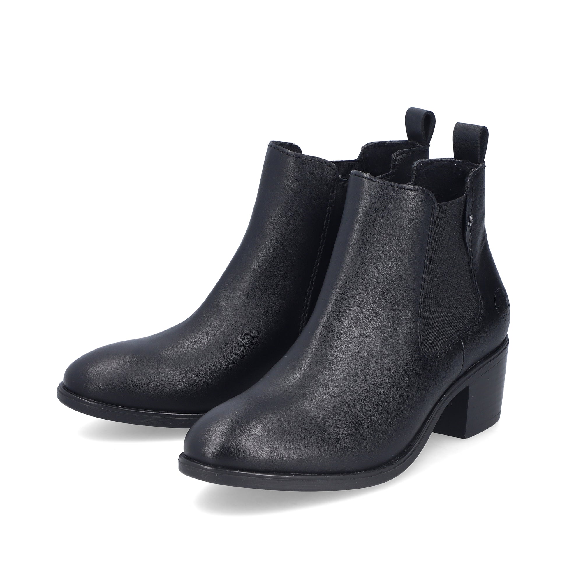 Black Zip Boots for Women | Rieker 73971-00