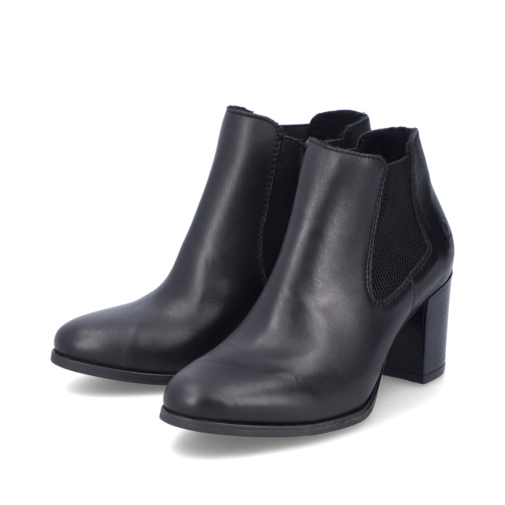 Black Zip Boots for Women | Rieker 50194-00
