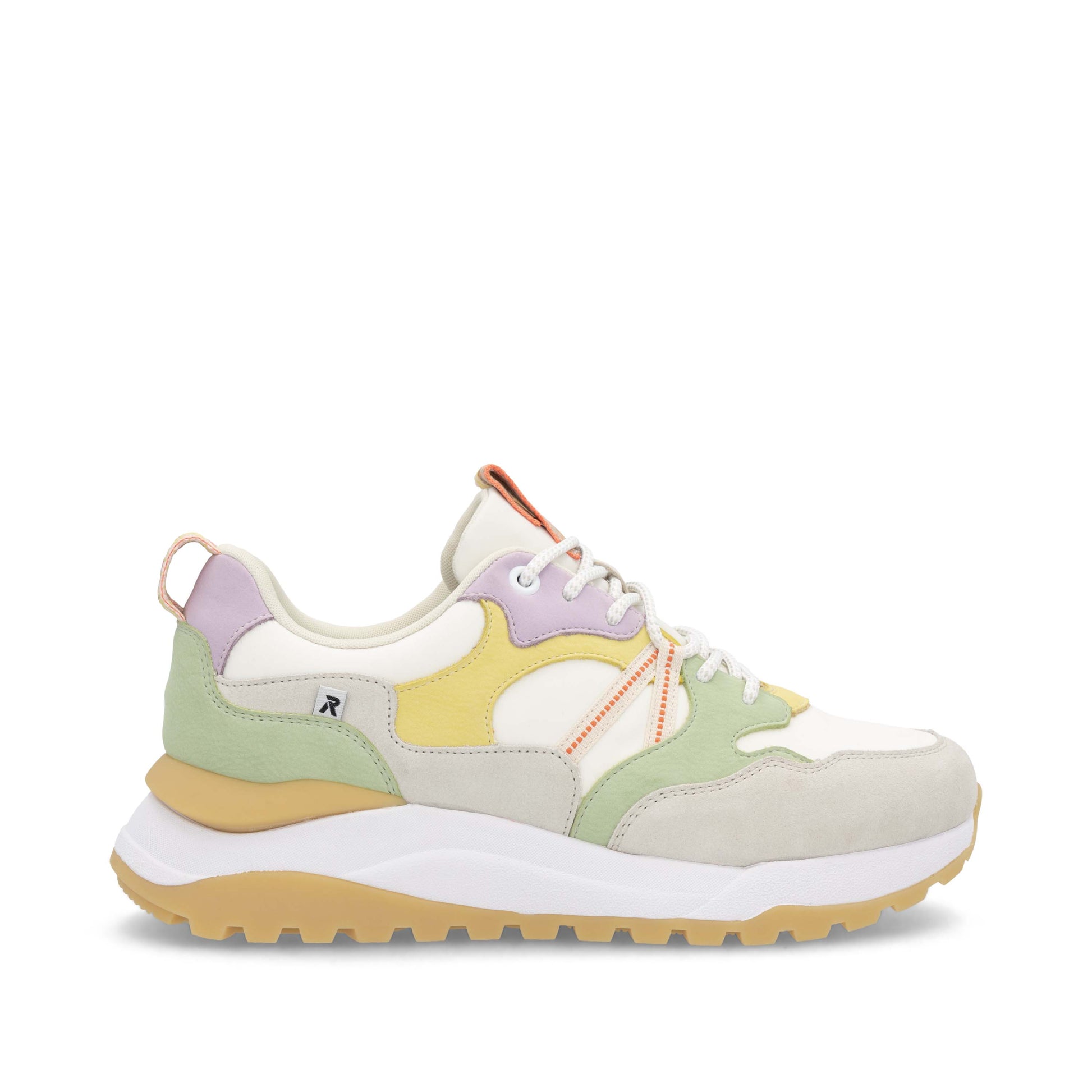 White Elasticated Shoes for Women | Rieker Sport W2501-81