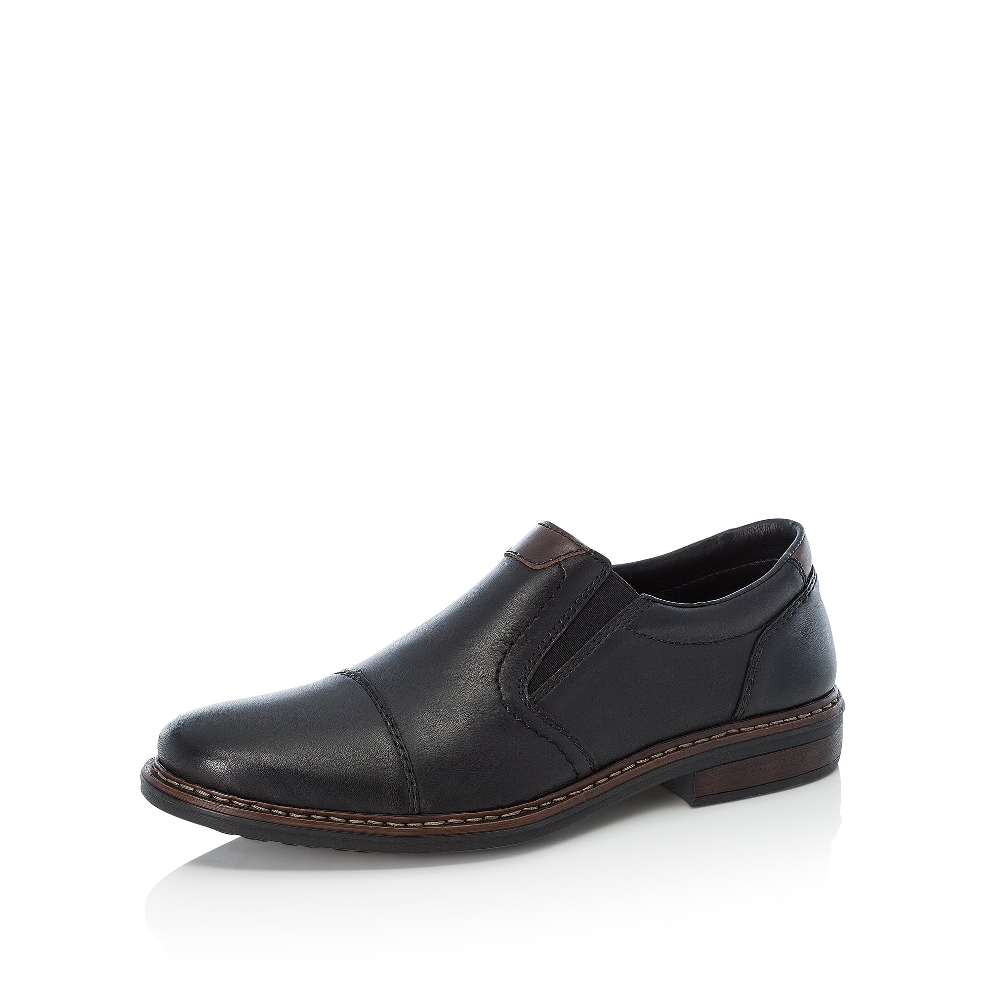 Black Elasticated Shoes for Men | Rieker 17659-00