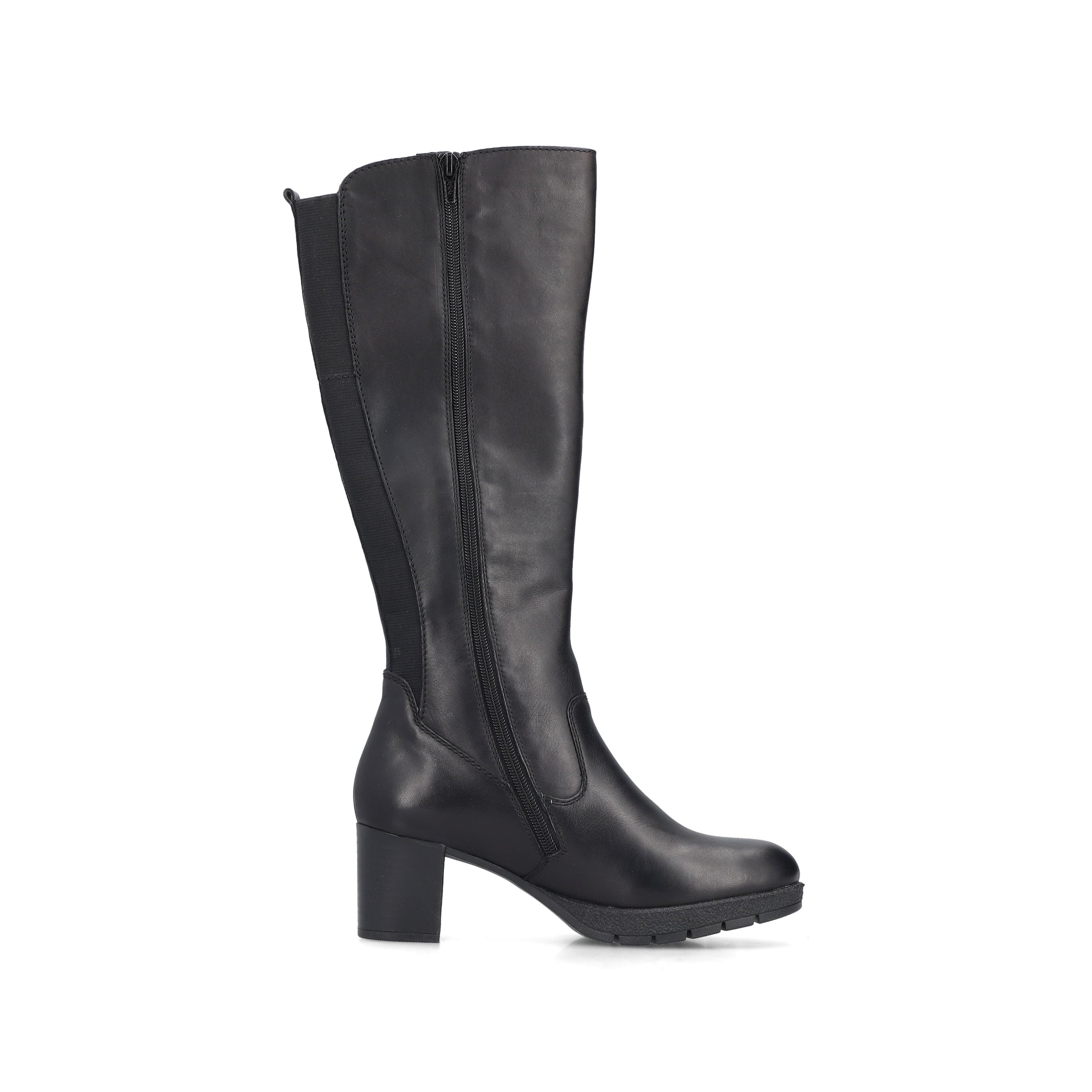 Black Zip Boots for Women | Rieker 77684-00