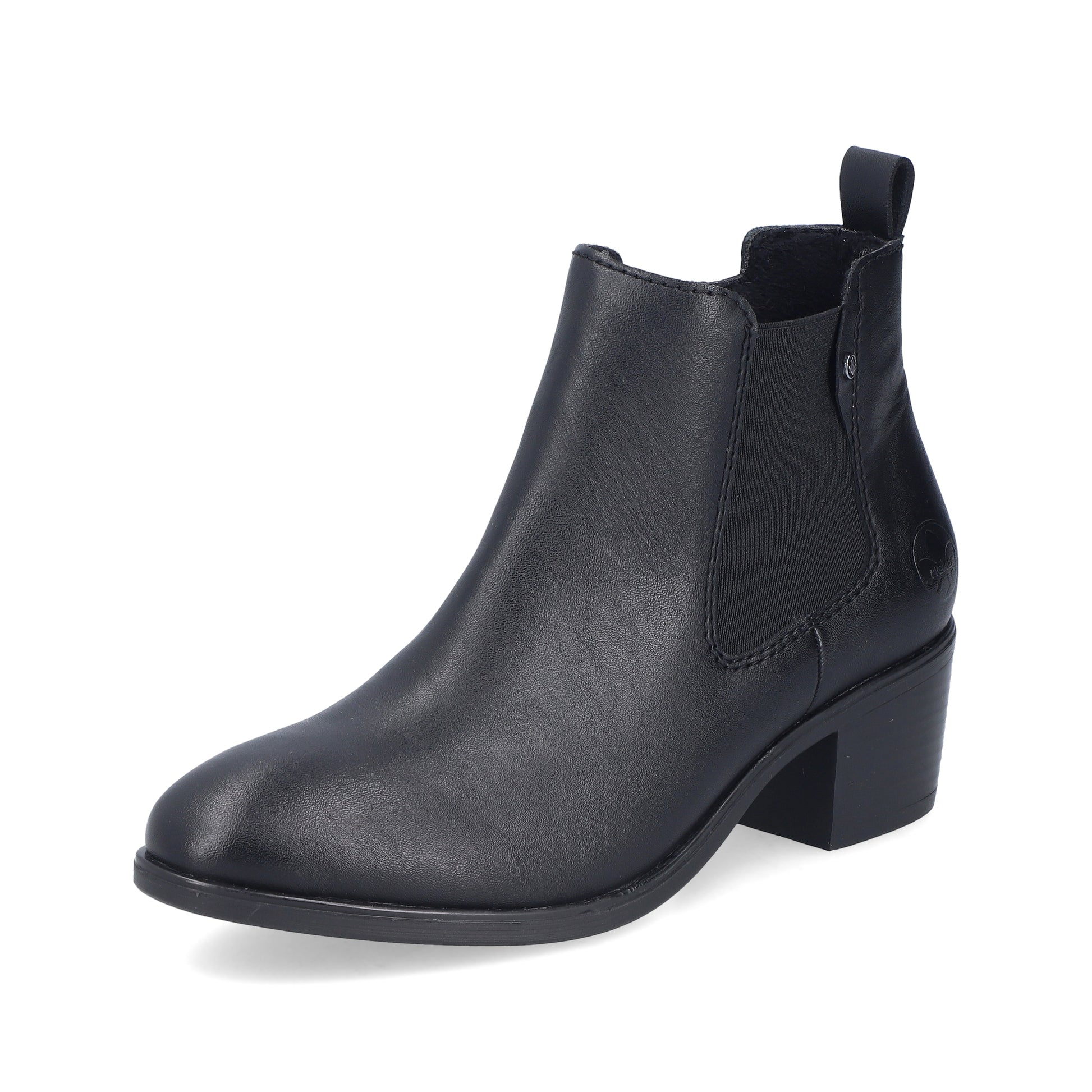 Black Zip Boots for Women | Rieker 73971-00