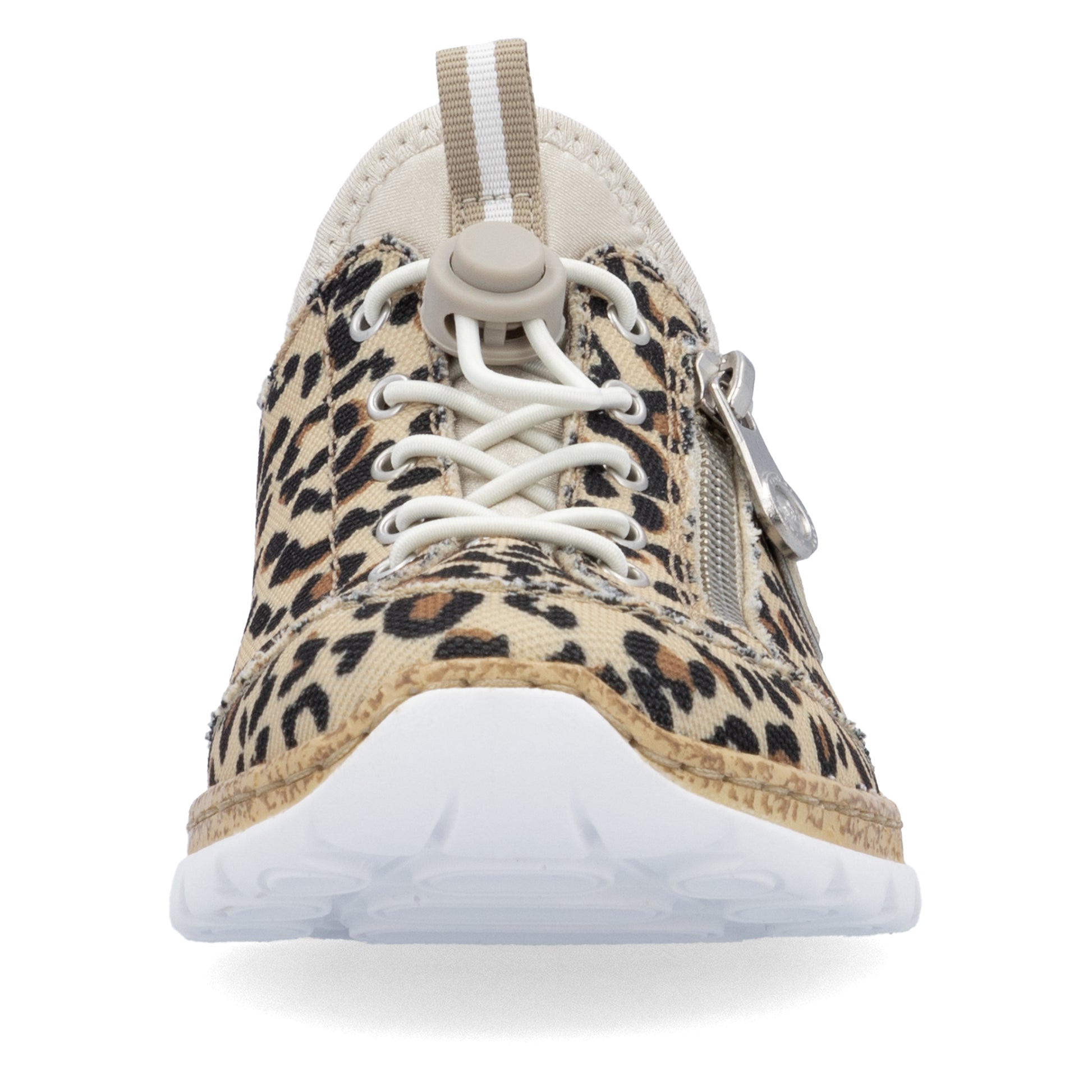 Beige Elasticated Shoes for Women | Rieker N4263-92