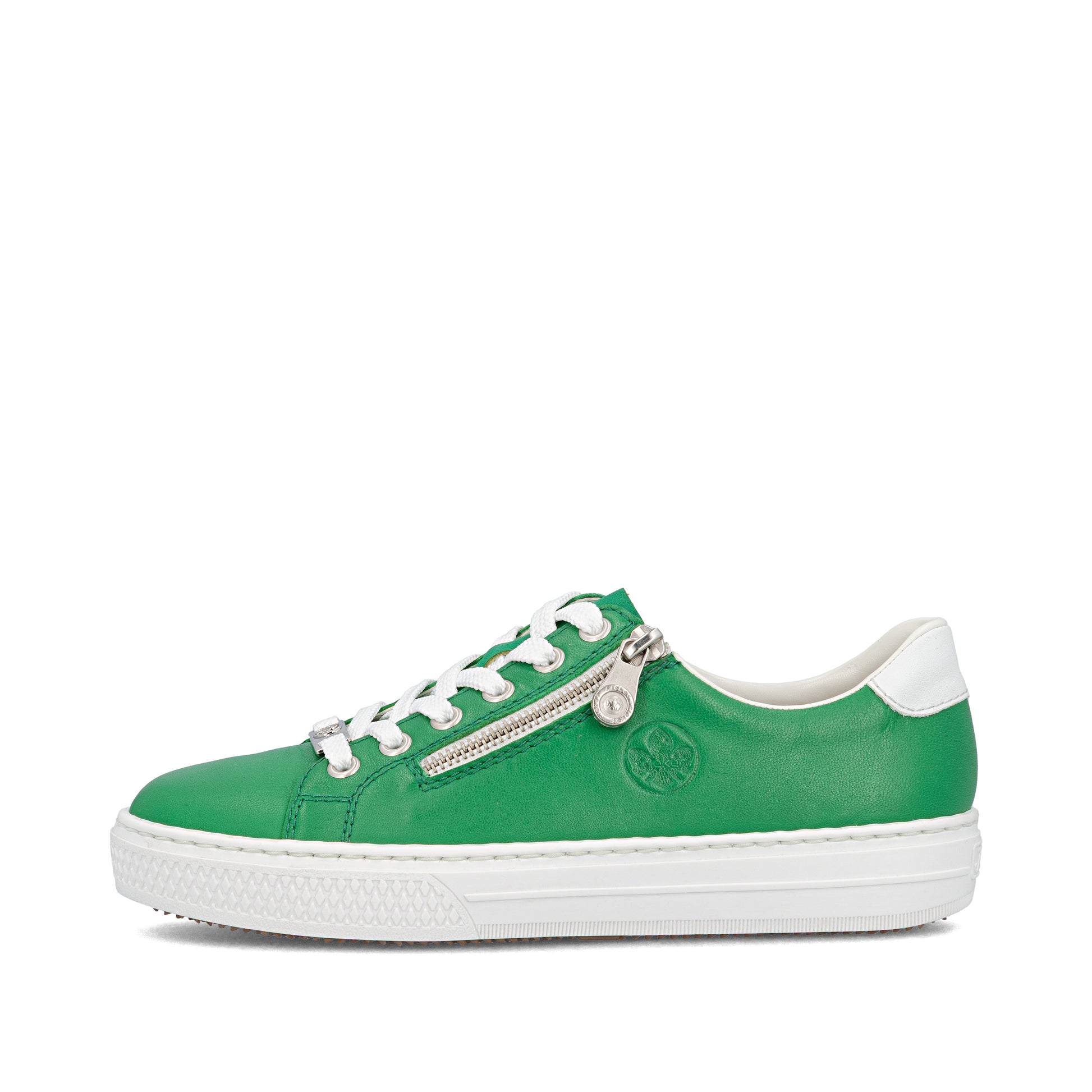 Green Zip Shoes for Women | Rieker L59L1-52