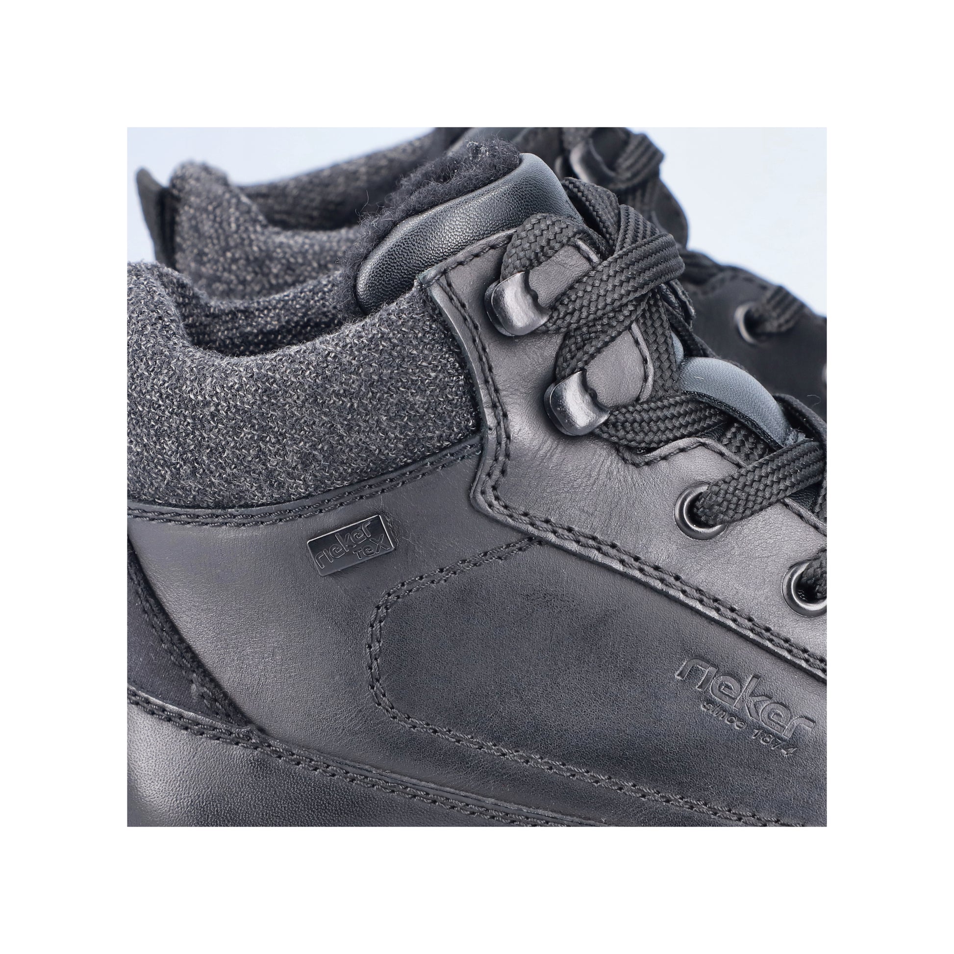 Black Zip Boots for Men | Rieker 17530-00