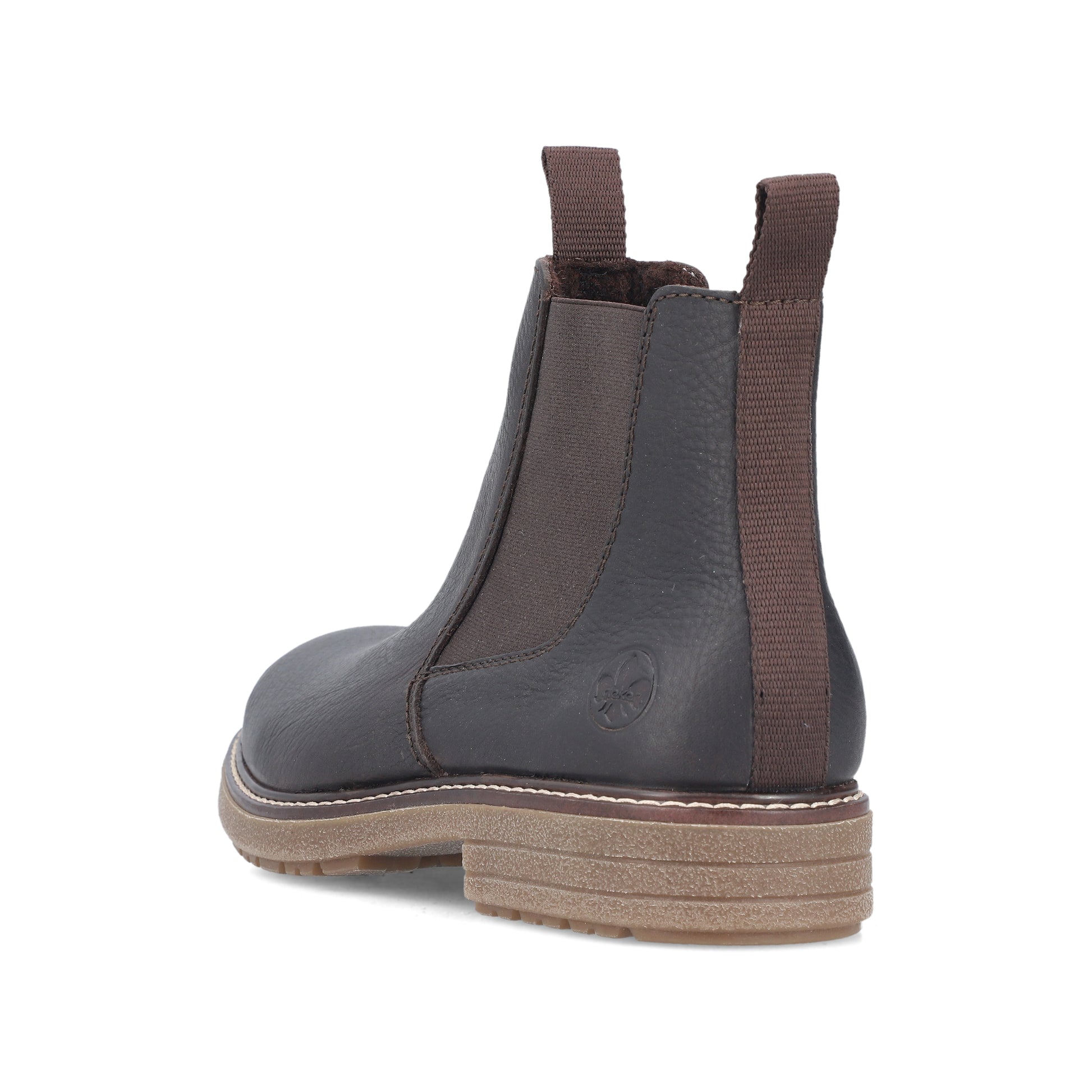 Brown Zip Boots for Men | Rieker 33180-27