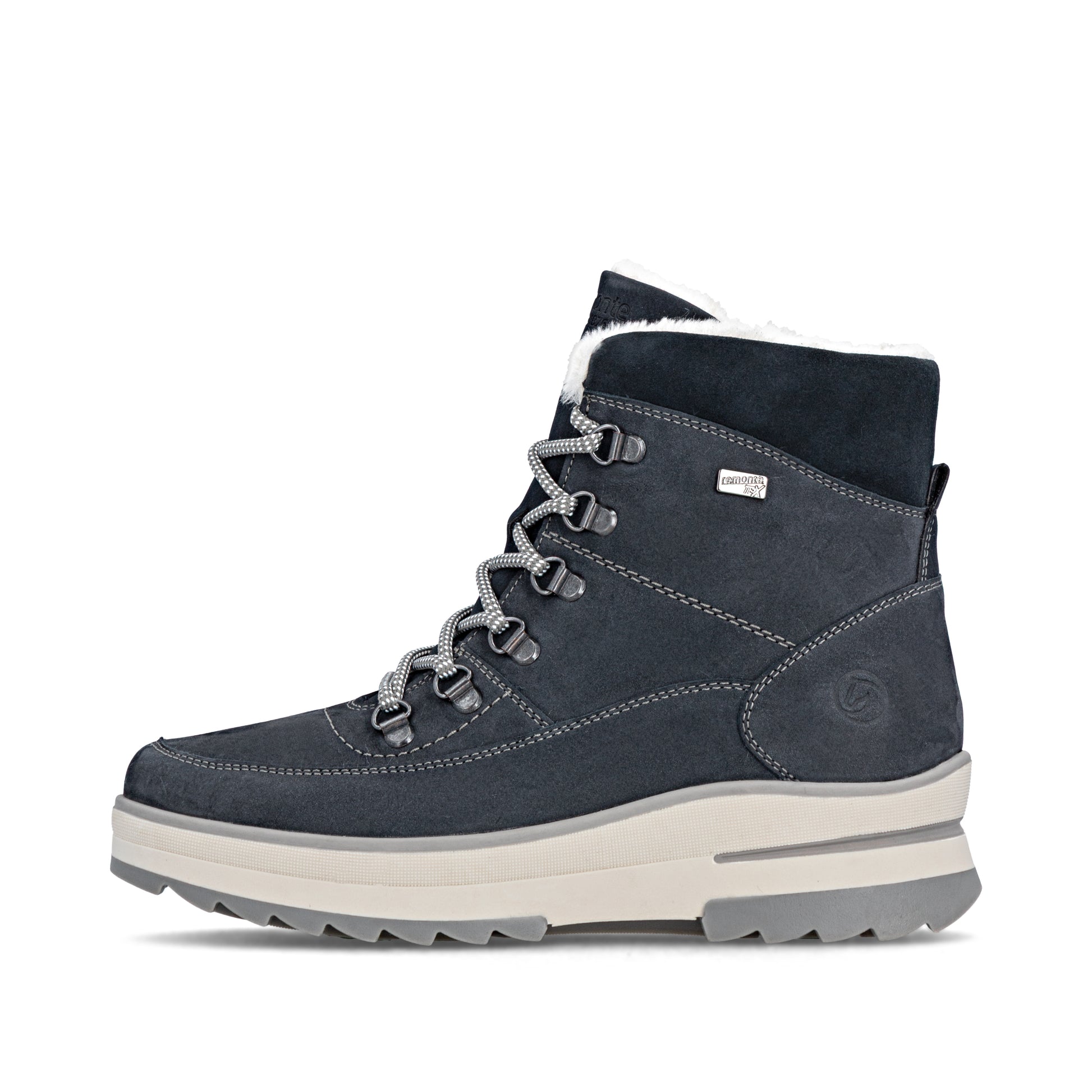 Blue Zip Boots for Women | Remonte D2B74-14