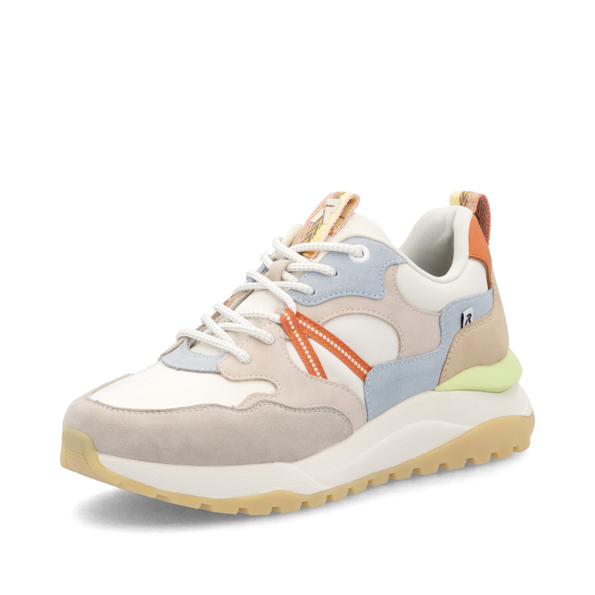 White Elasticated Shoes for Women | Rieker Sport W2501-82