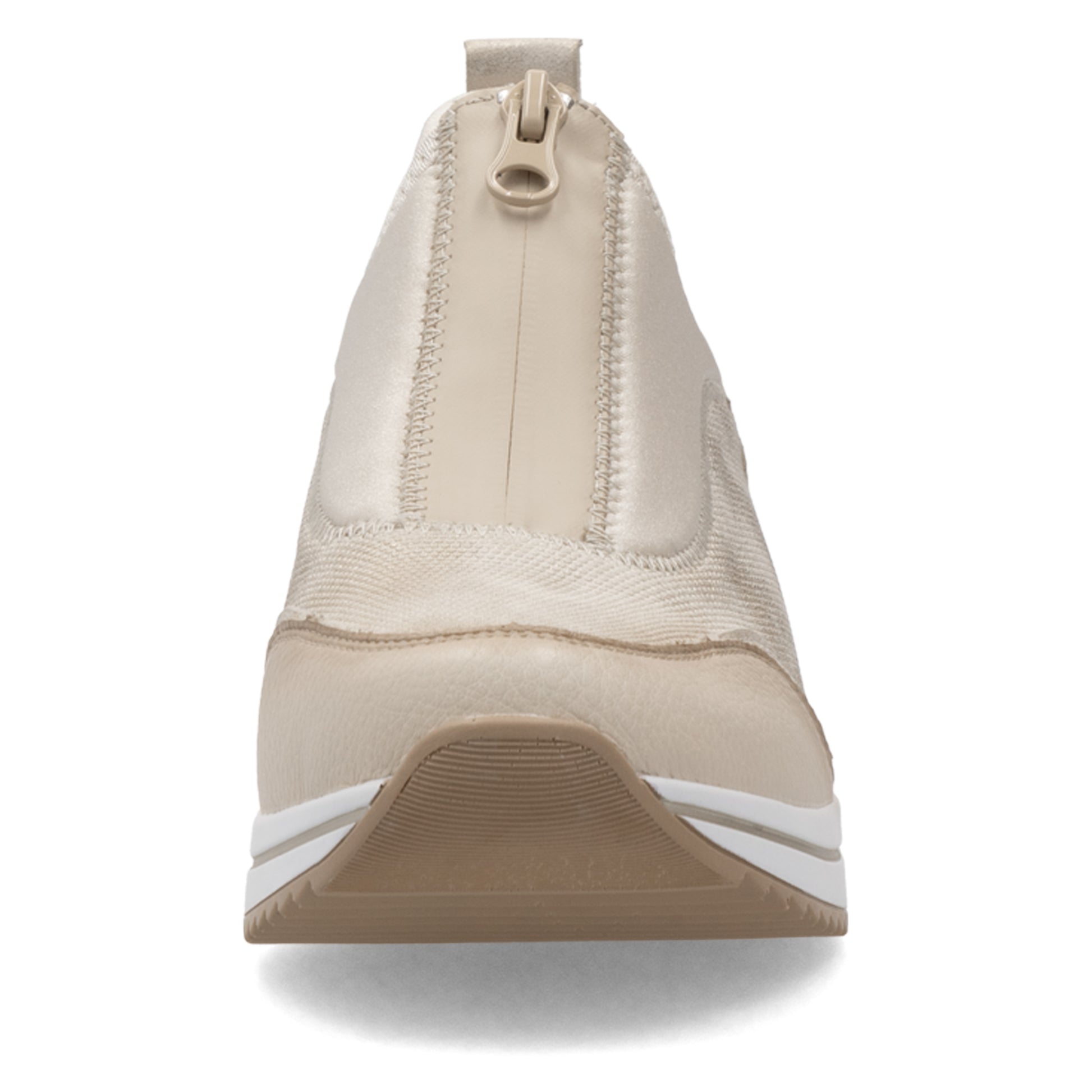 Beige Zip Shoes for Women | Remonte D0T08-61