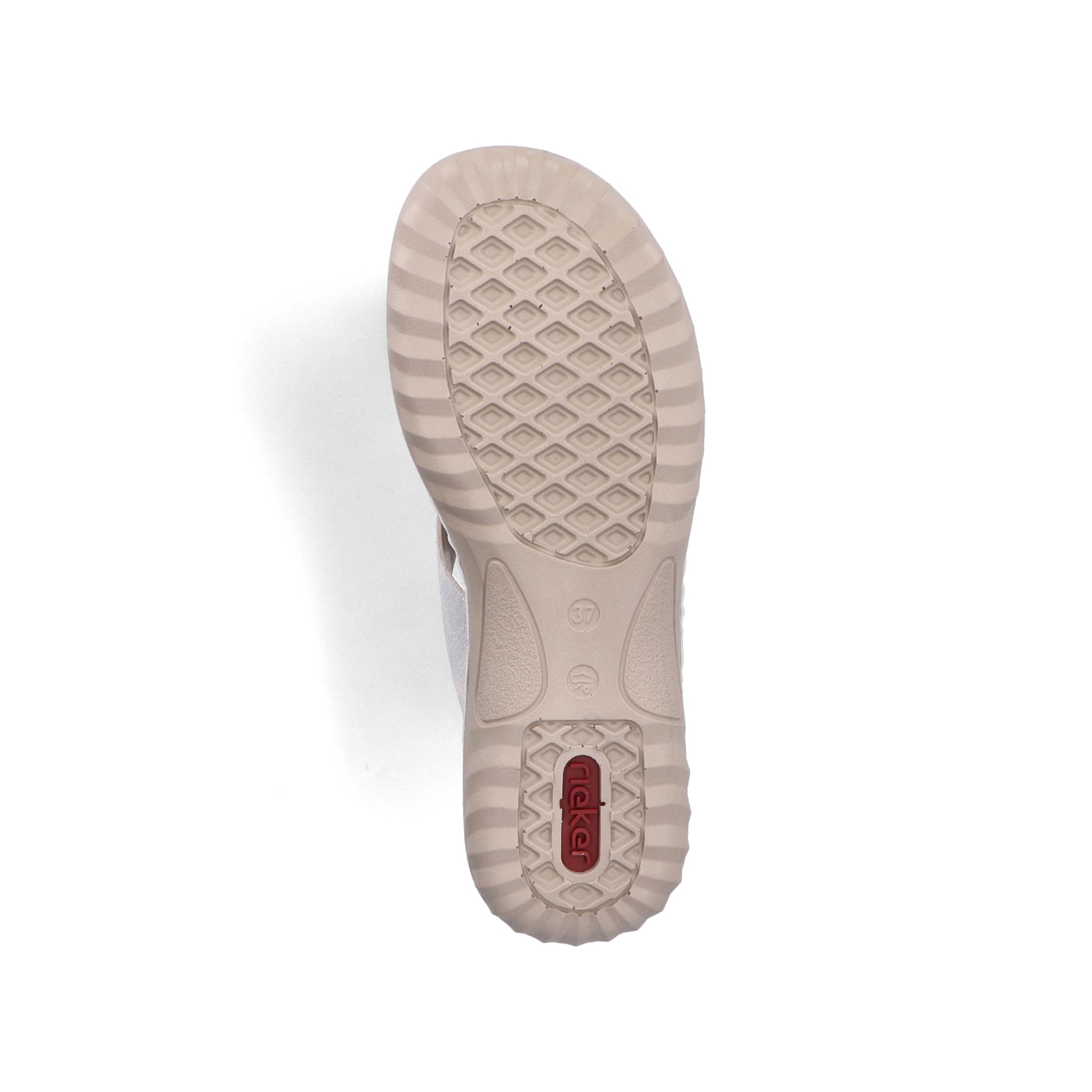 Grey Hook & Loop Sandals for Women | Rieker 60481-40