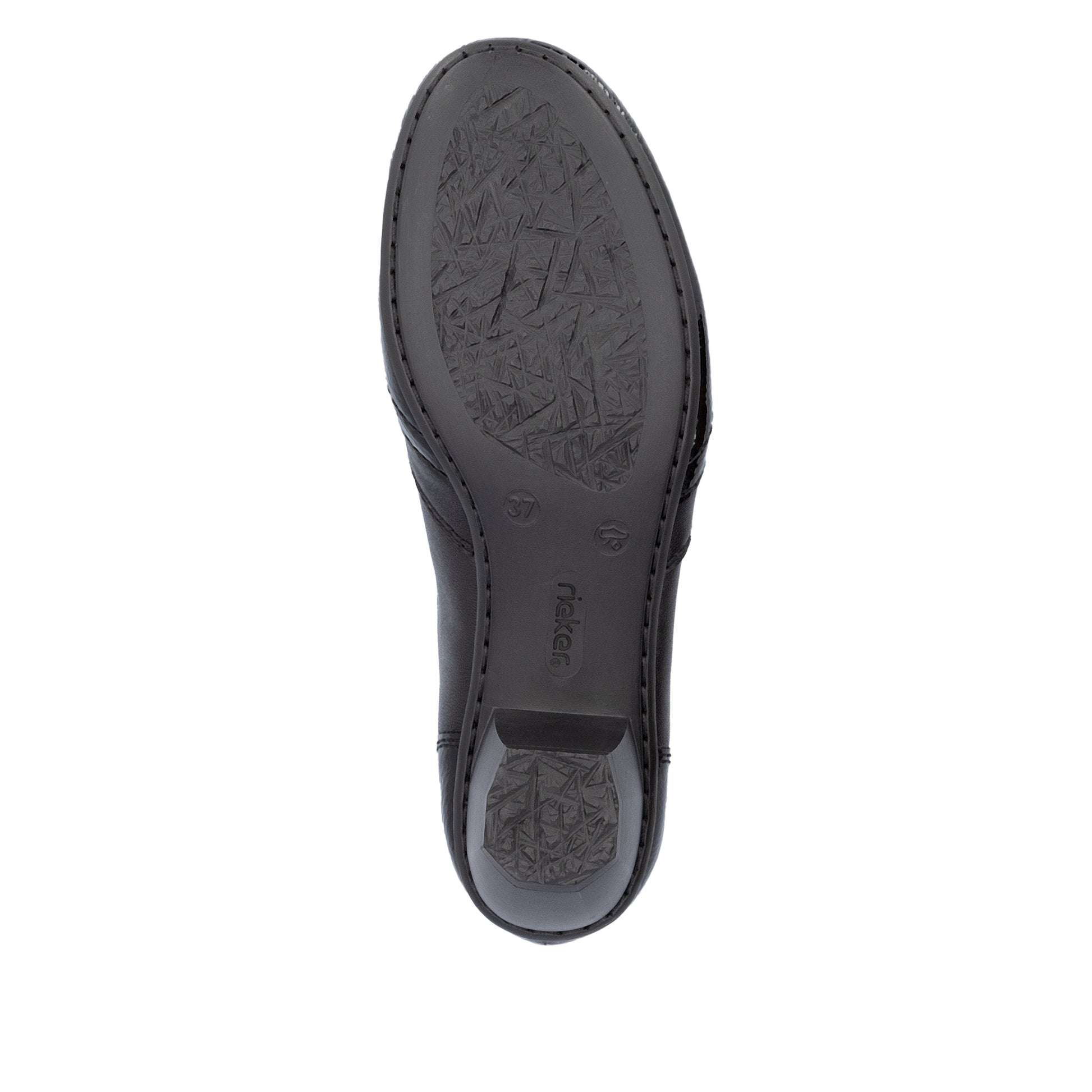 Black Zip Shoes for Women | Rieker 41757-00