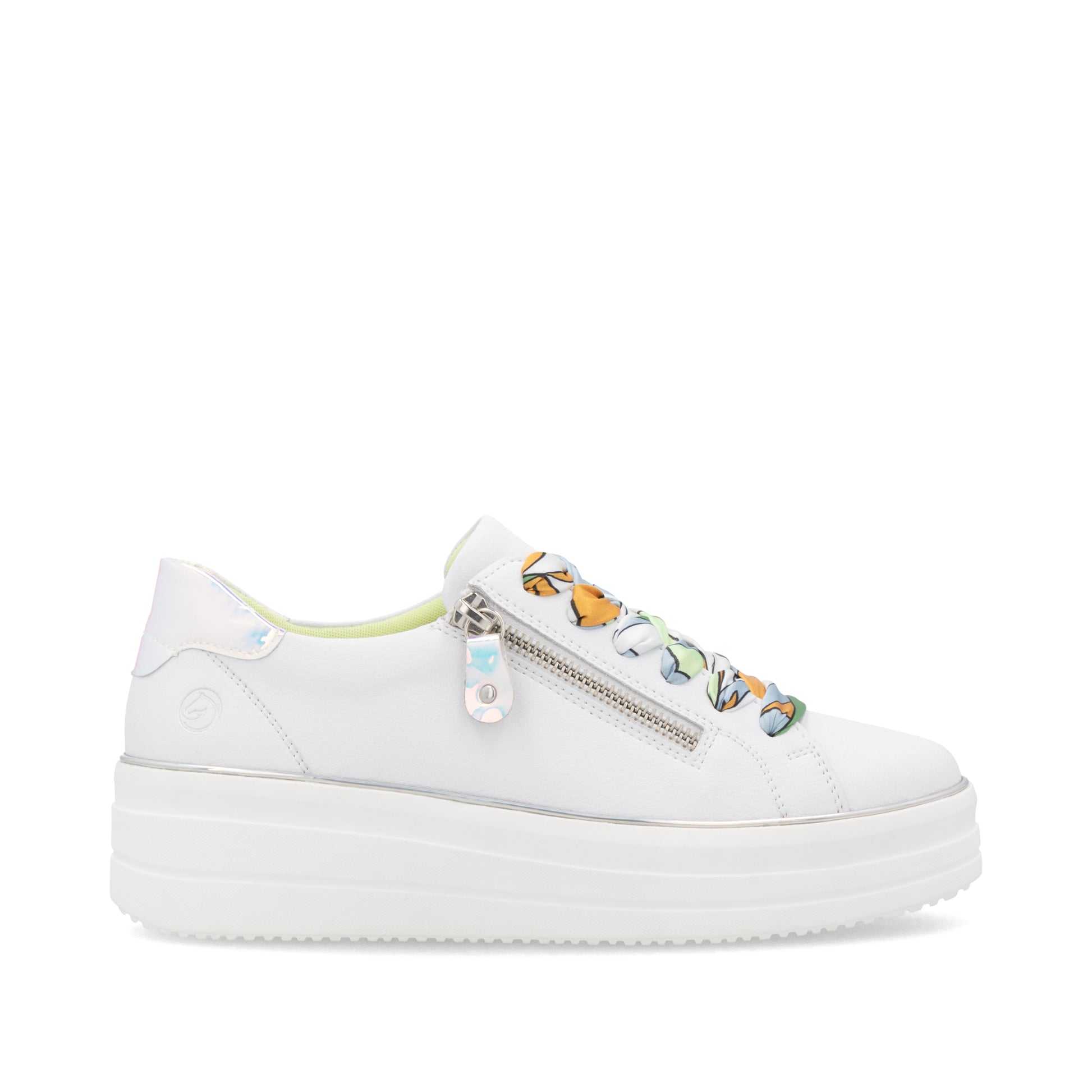 White Zip Shoes for Women | Remonte D1C06-80
