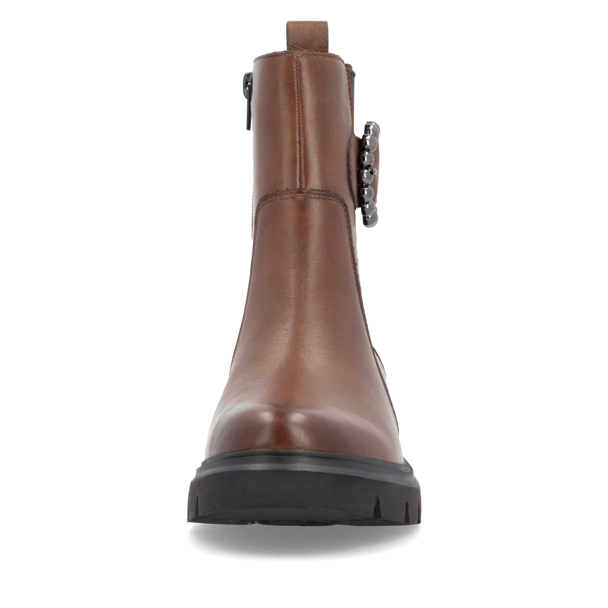 Brown Zip Boots for Women | Remonte D1W74-22
