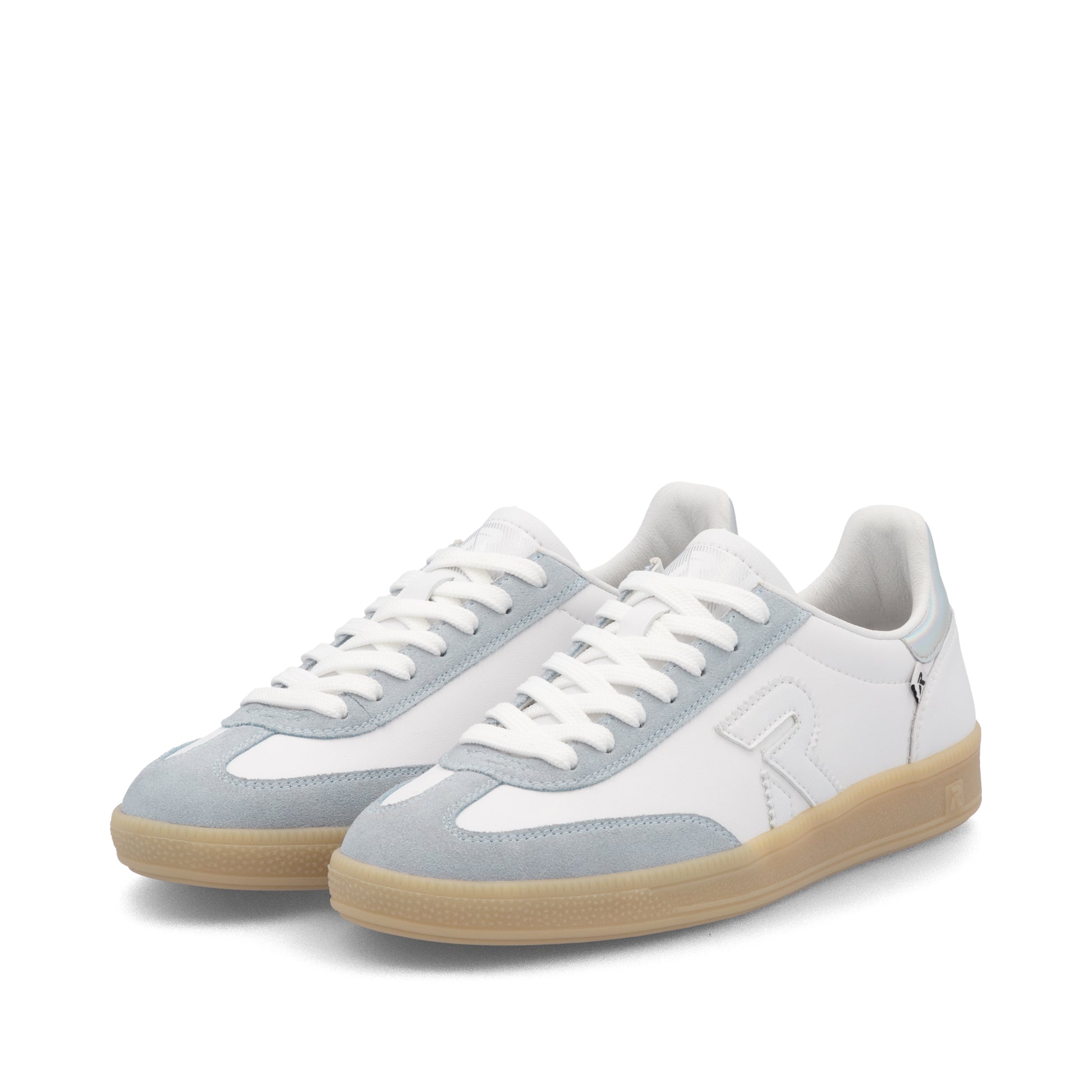 White Elasticated Shoes for Women | Rieker Sport W2200-84