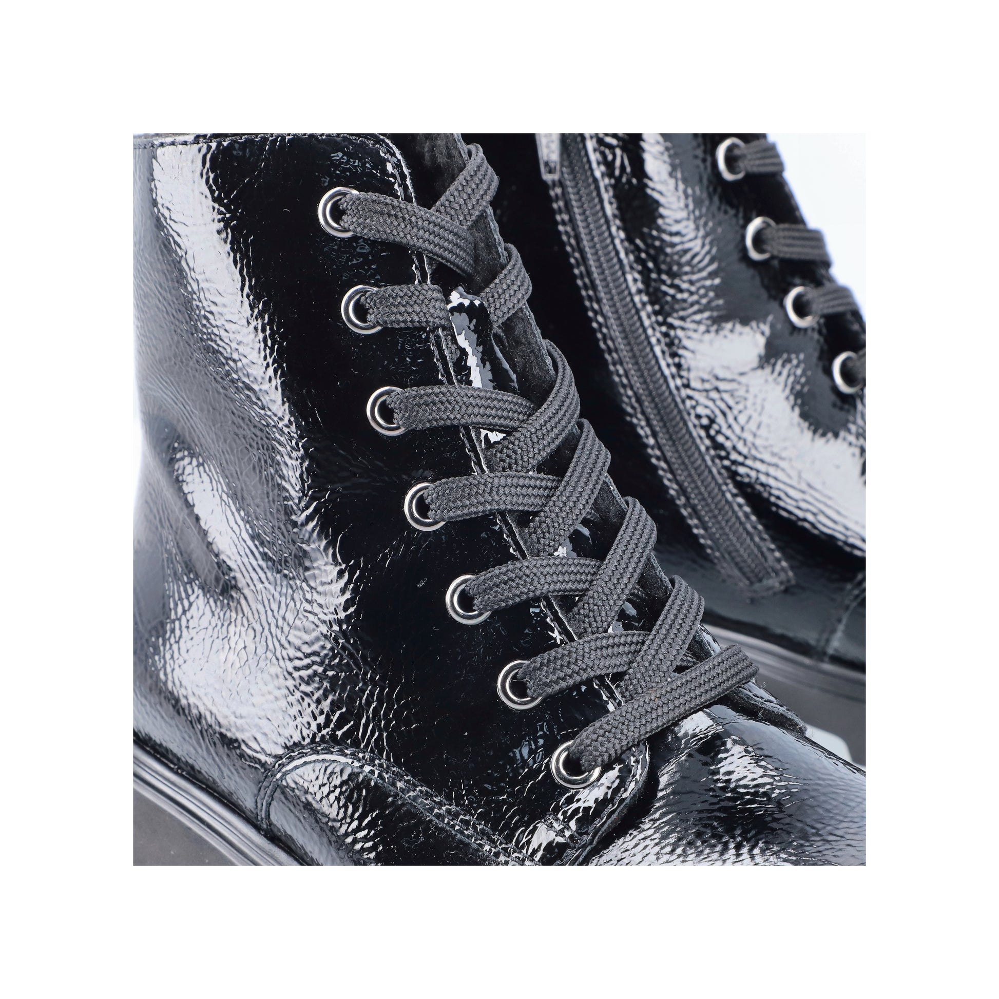 Black Zip Boots for Women | Rieker 76002-00
