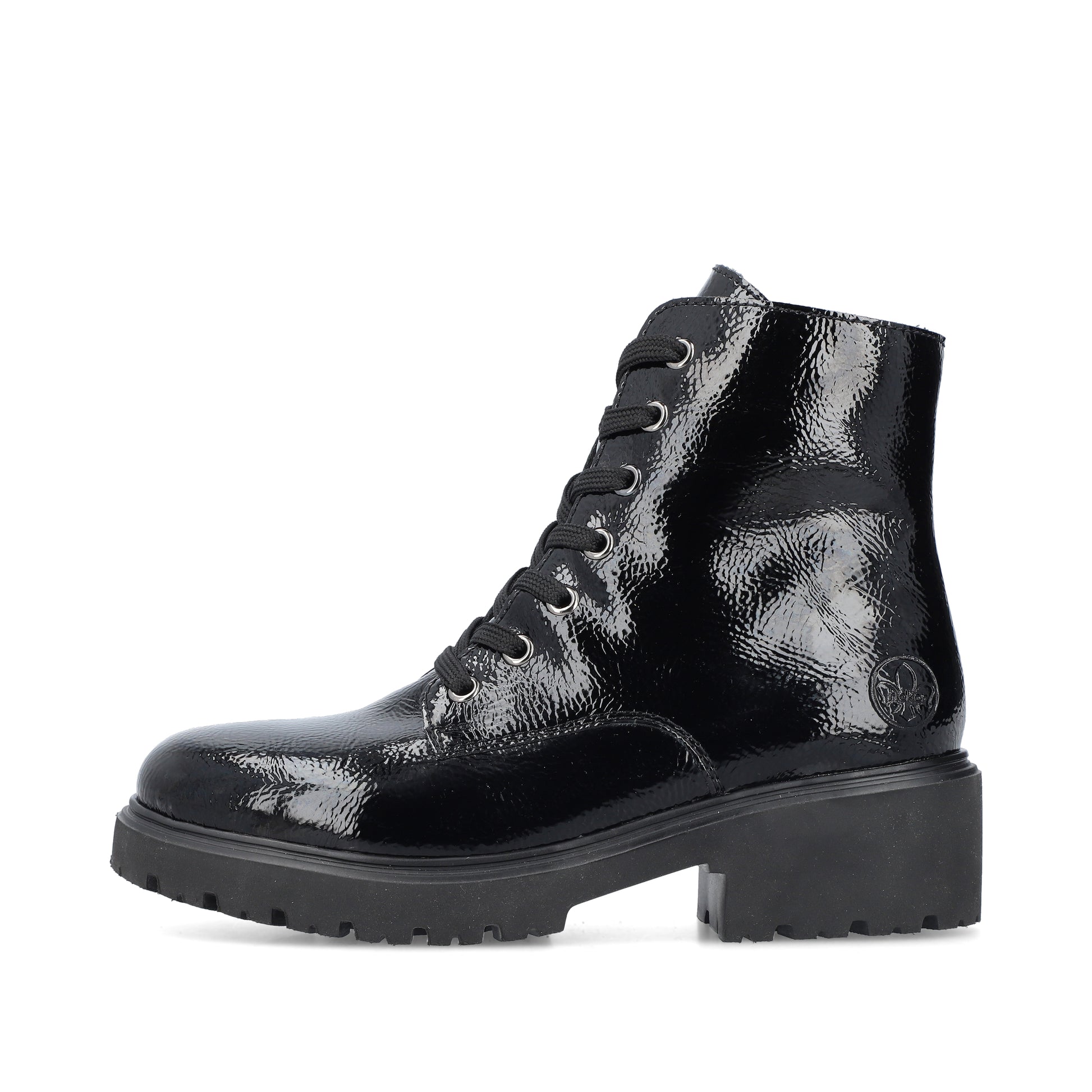 Black Zip Boots for Women | Rieker 76002-00