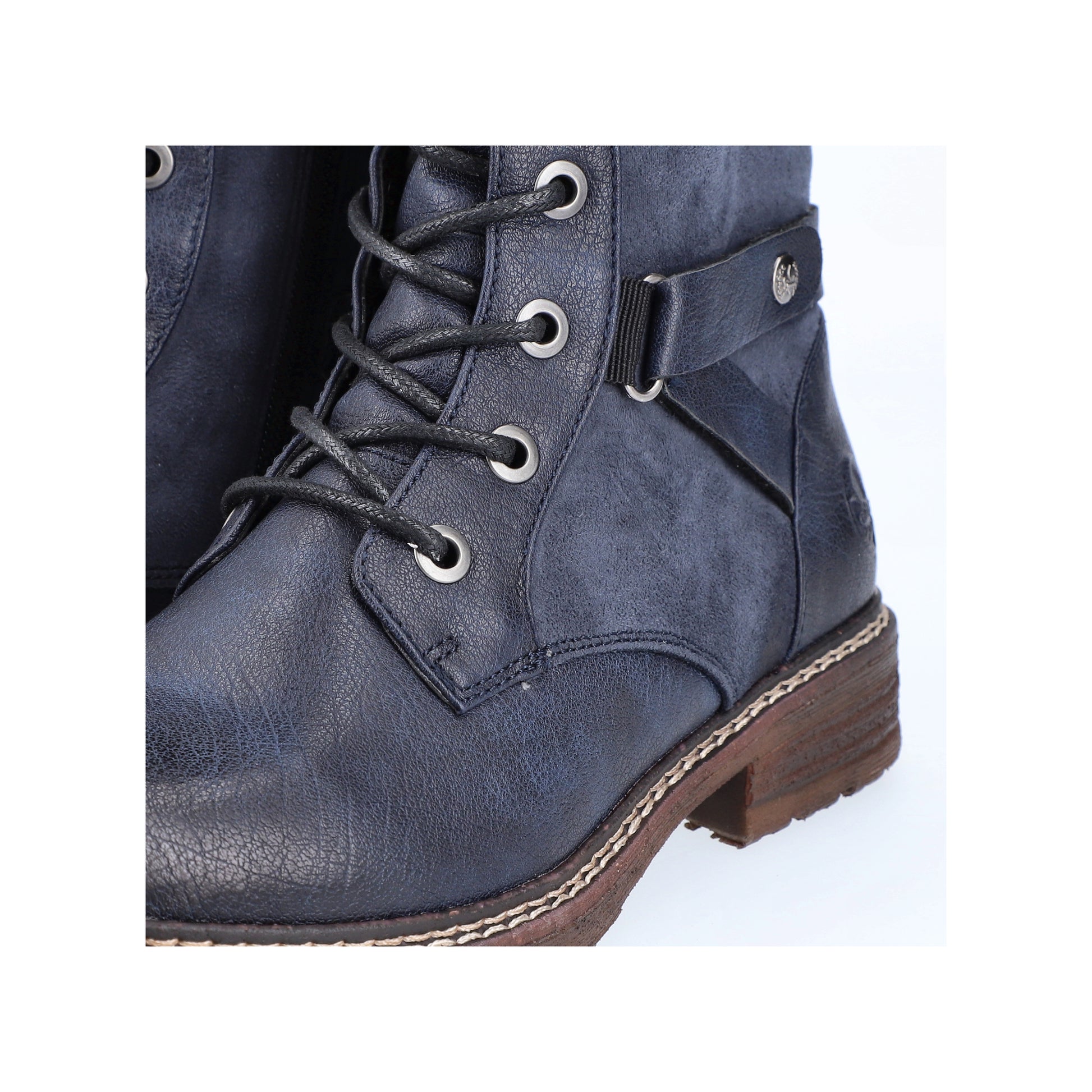 Blue Zip Boots for Women | Rieker 94732-14