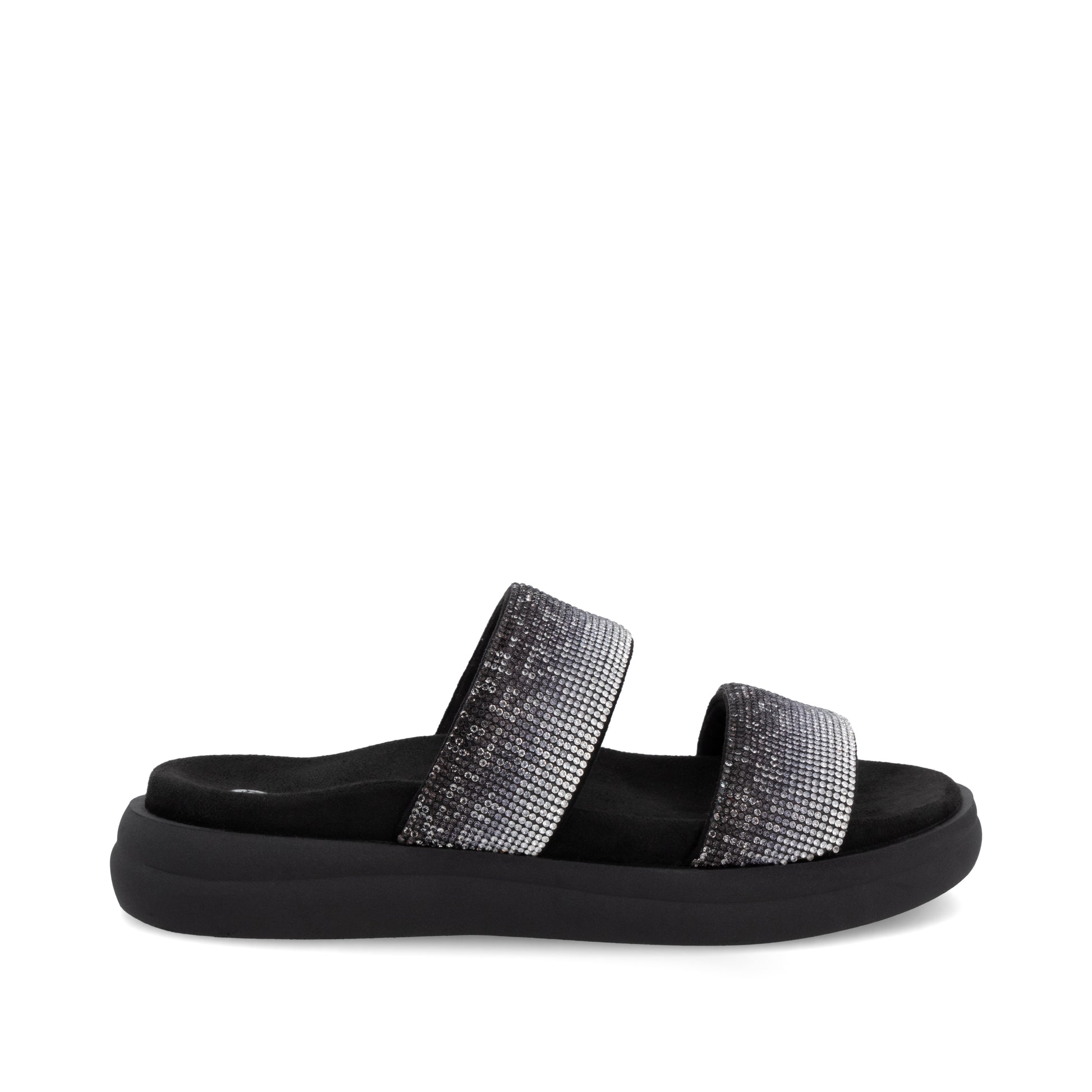 Black Slip-On Sandals for Women | Remonte D2N50-03