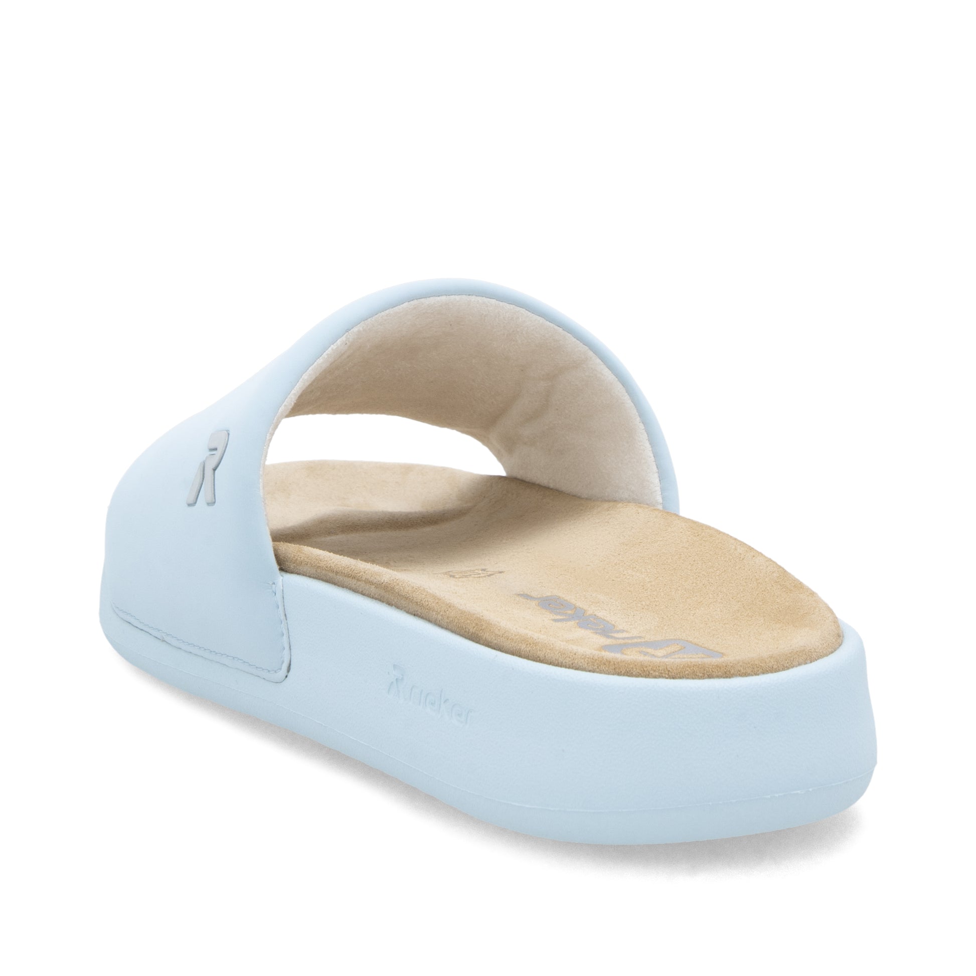 Blue Slip-On Sandals for Women | Rieker Sport W3250-12