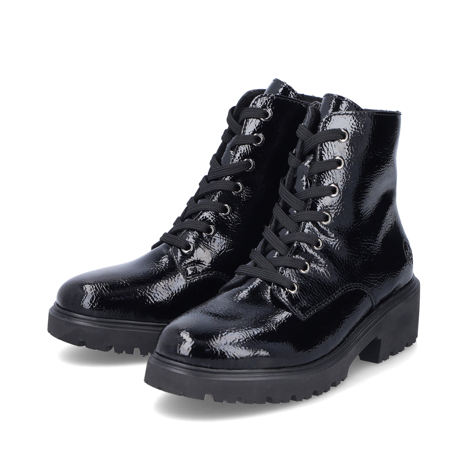 Black Zip Boots for Women | Rieker 76002-00