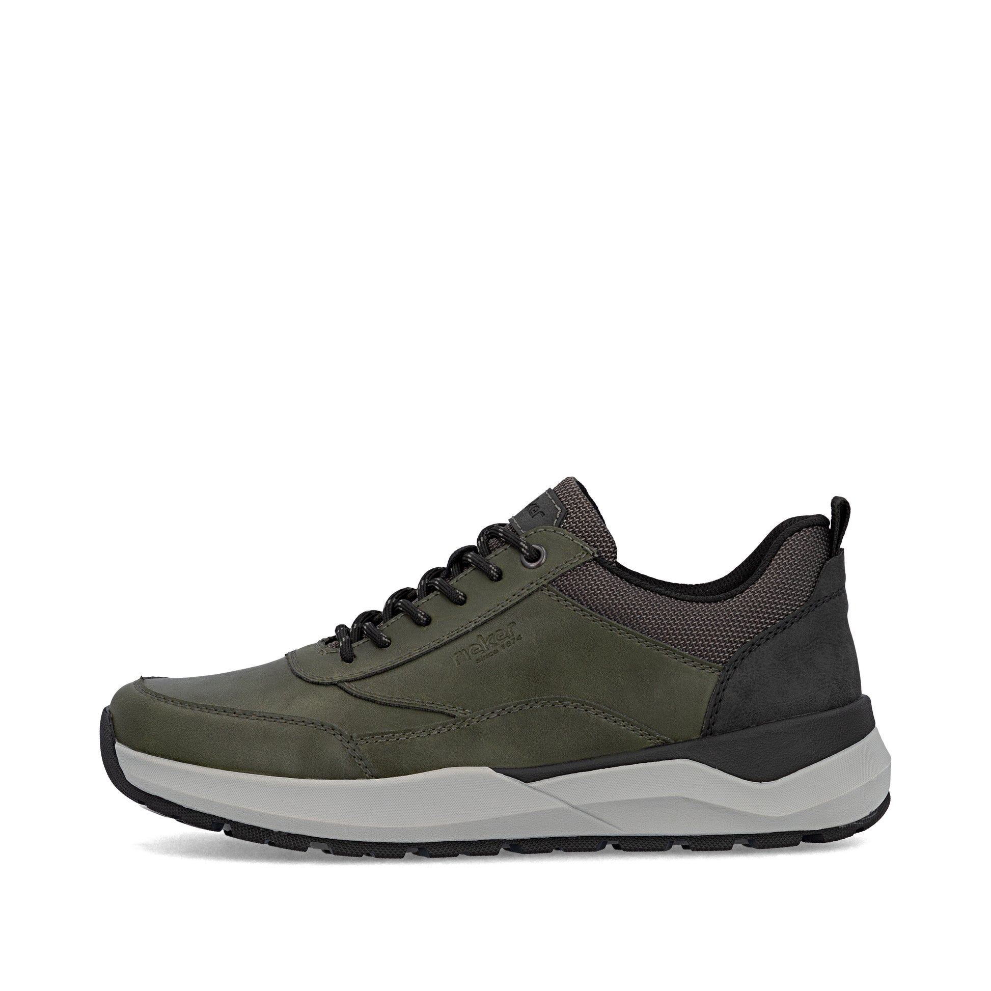 Green Zip Shoes for Men | Rieker 06000-54
