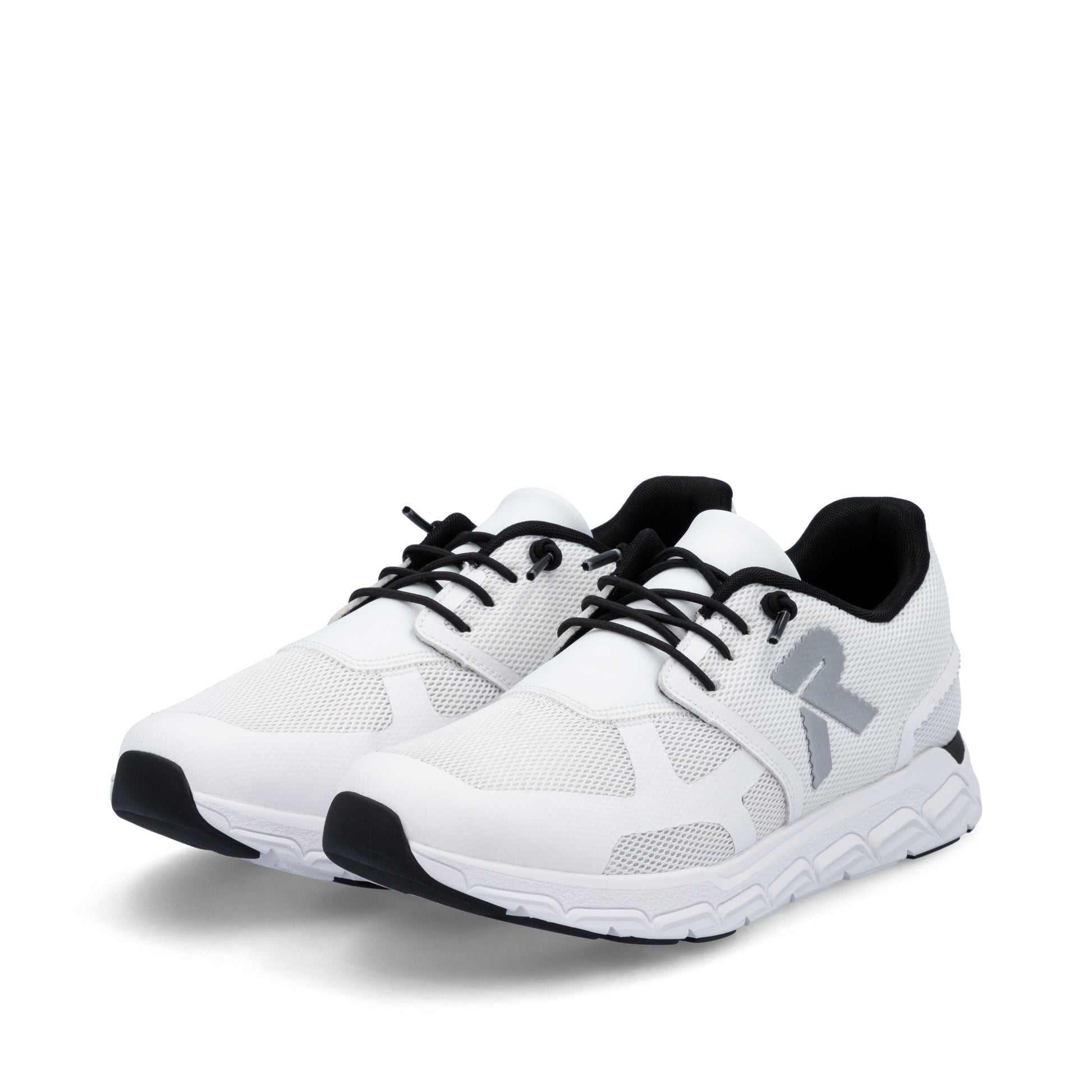 White Elasticated Shoes for Women | Rieker Sport M9000-80