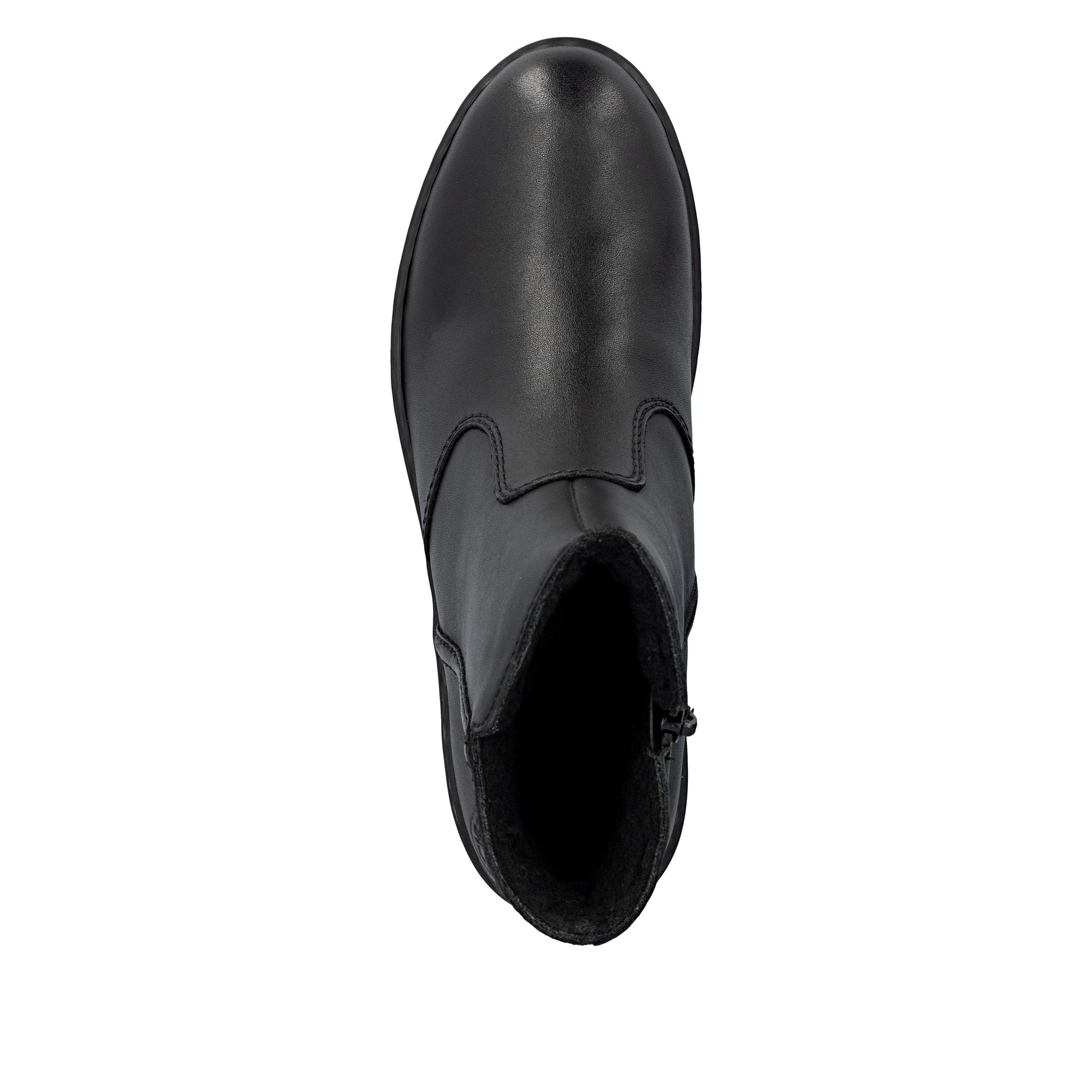 Black Zip Boots for Women | Rieker X9165-01