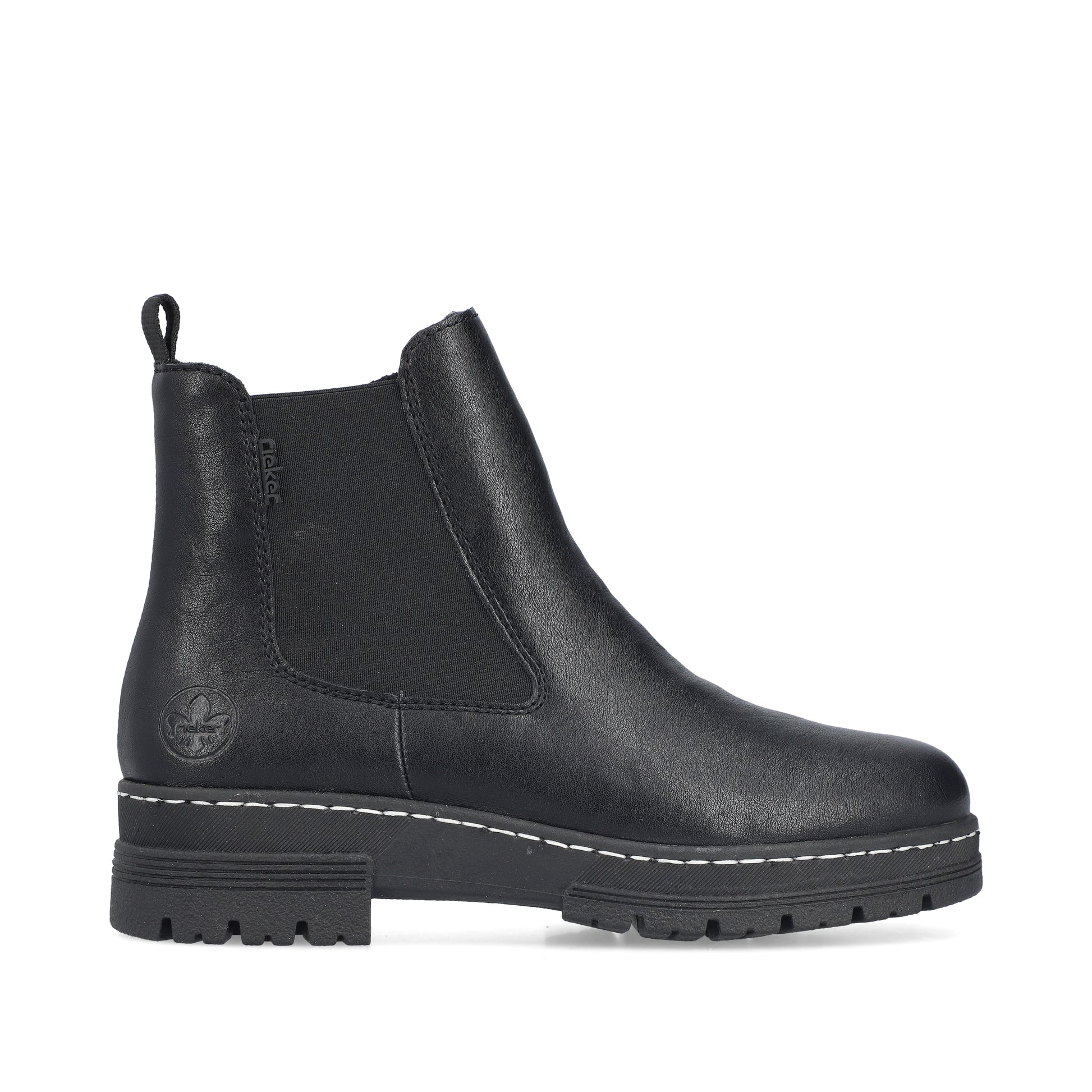 Black Zip Boots for Women | Rieker 73892-00