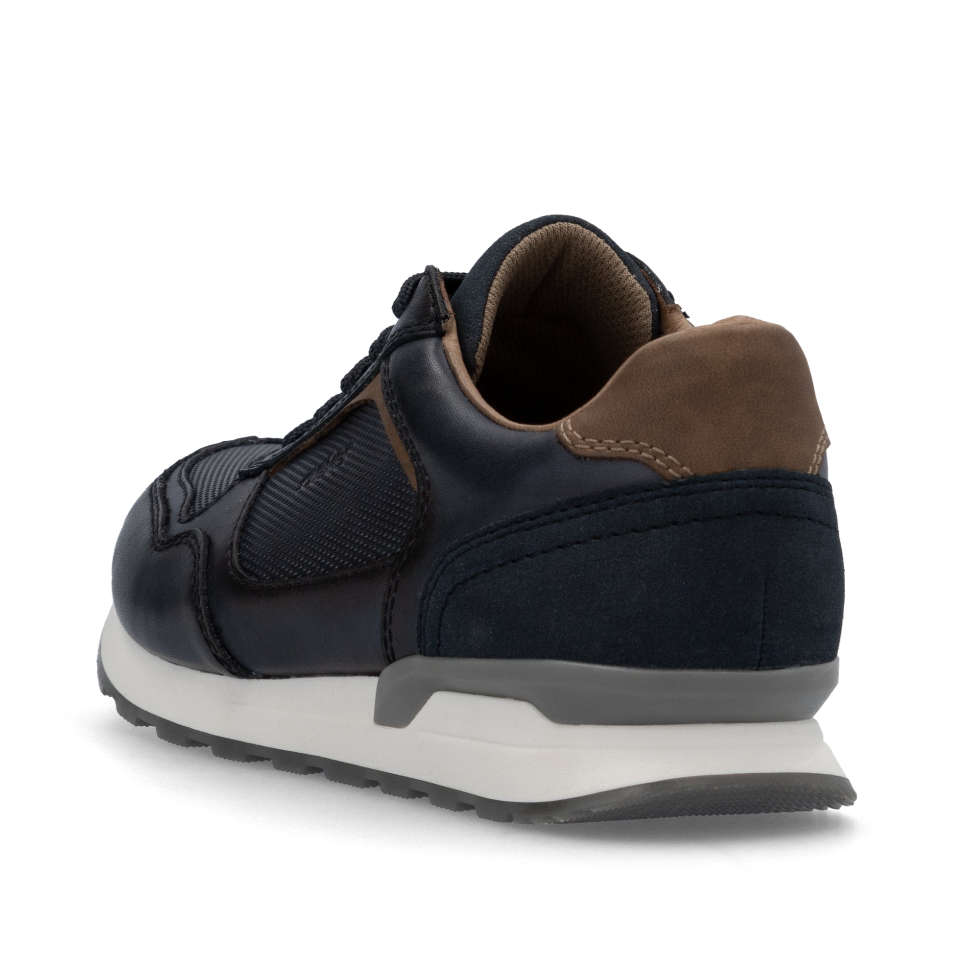 Blue Elasticated Shoes for Men | Rieker U0311-14