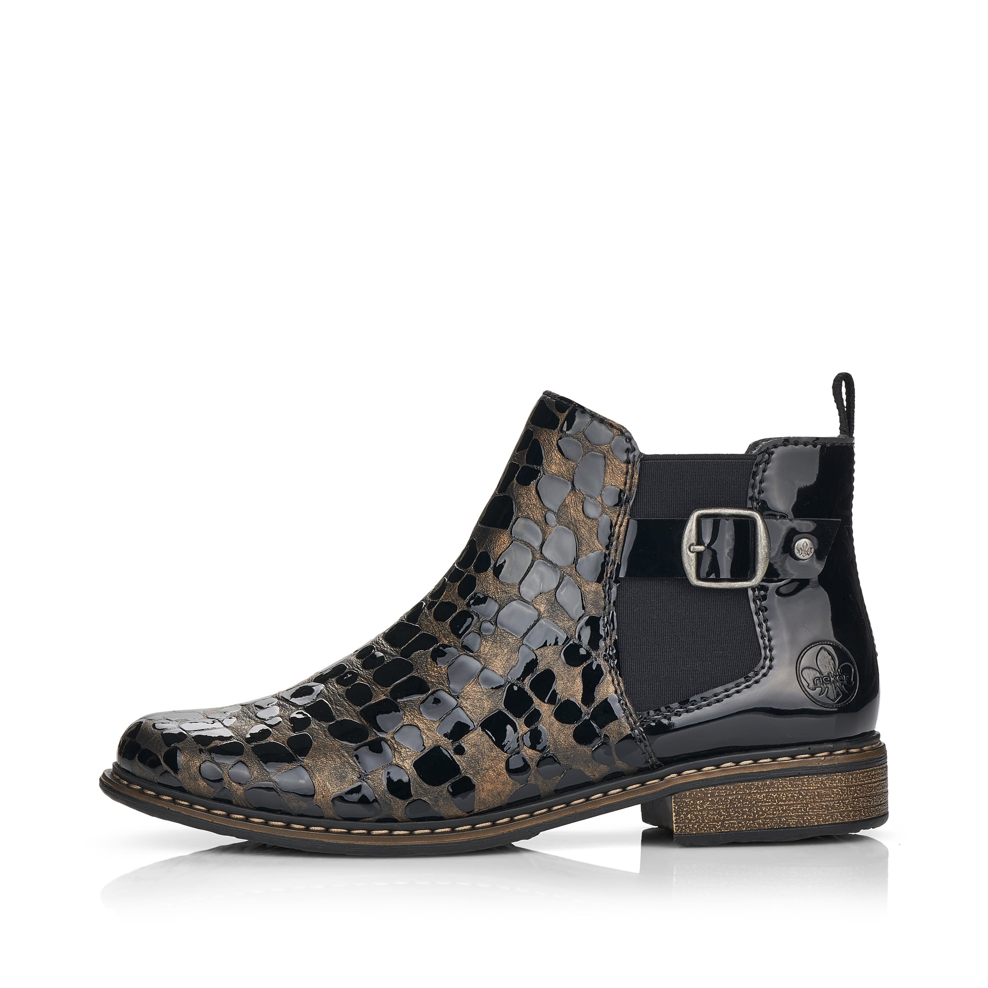 Bronze Zip Boots for Women | Rieker Z4965-90