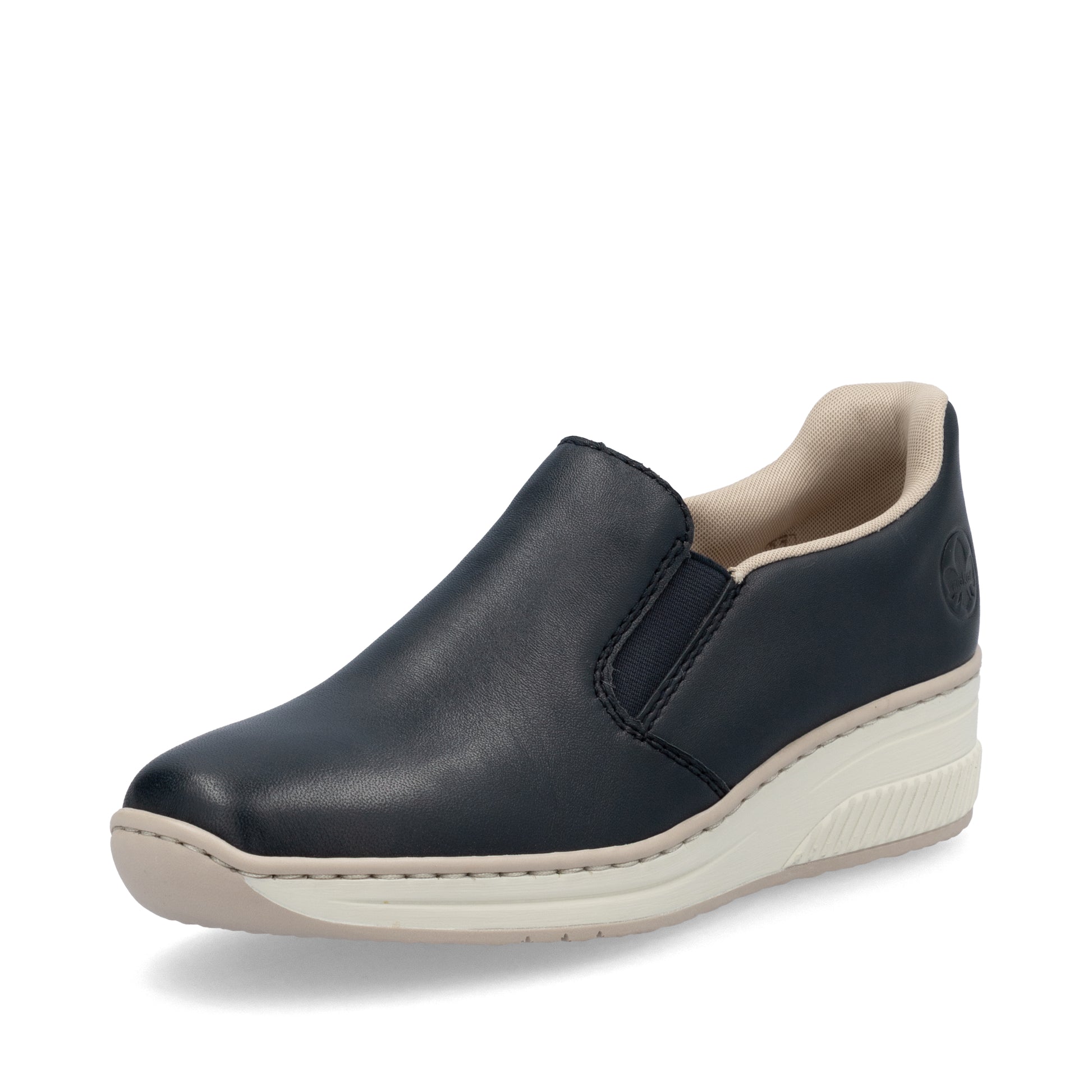 Blue Elasticated Shoes for Women | Rieker 48761-14