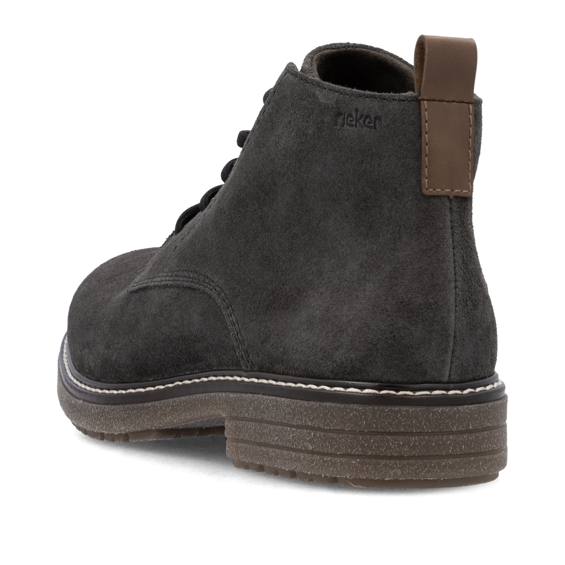 Grey Zip Boots for Men | Rieker 33106-45