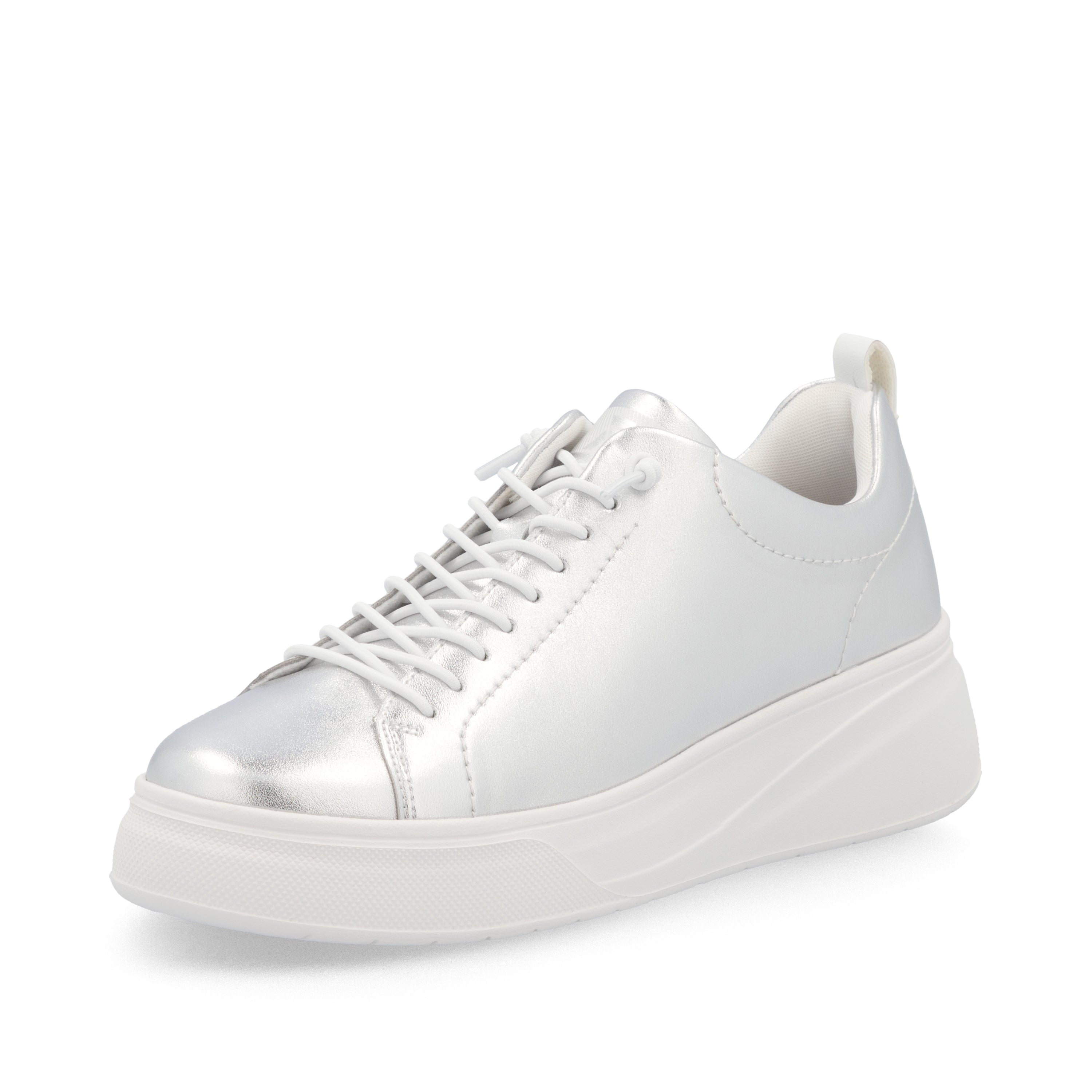 Rieker Sport Women's Trainer - Silver/Platinum | W2301-90
