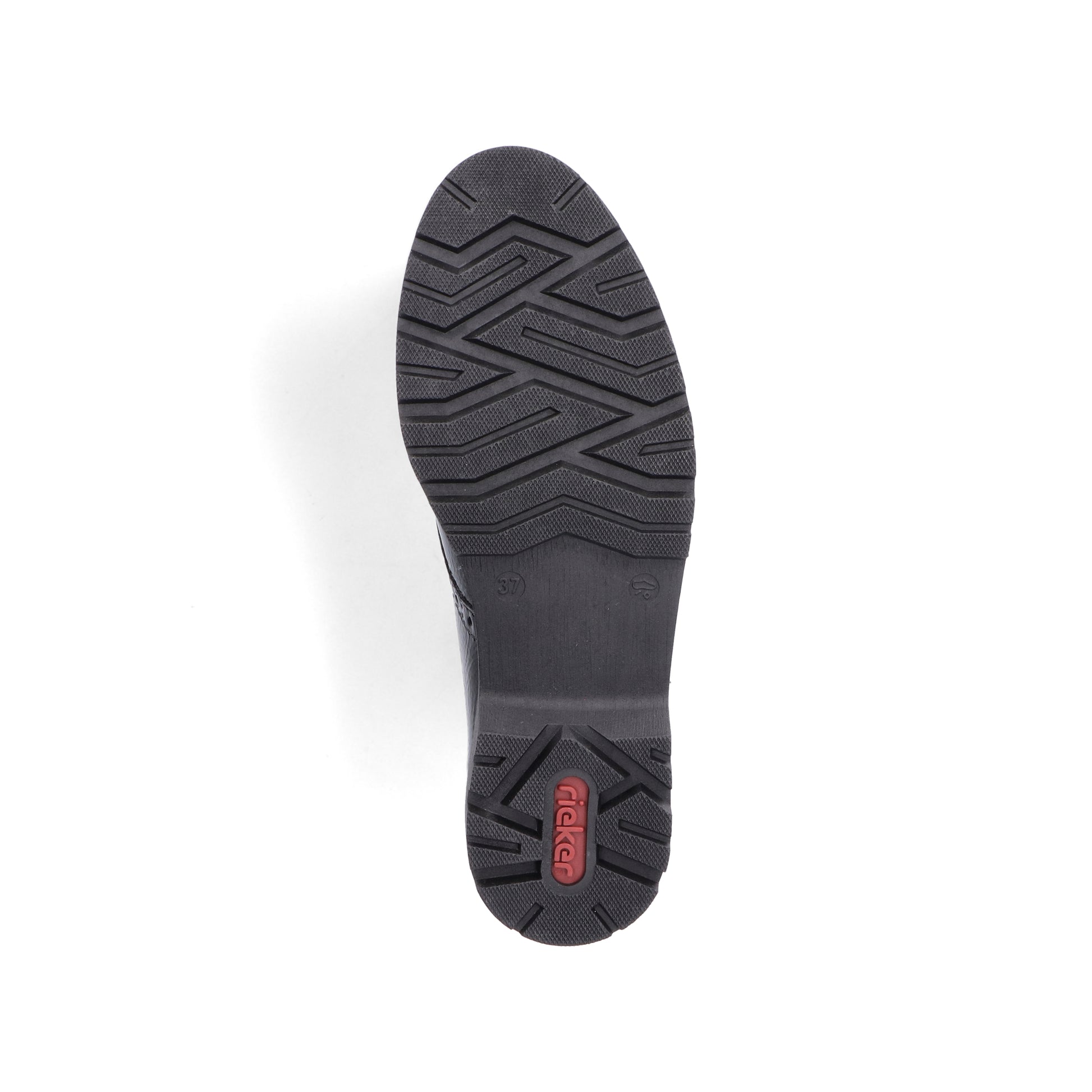 Black Elasticated Shoes for Women | Rieker 45502-00
