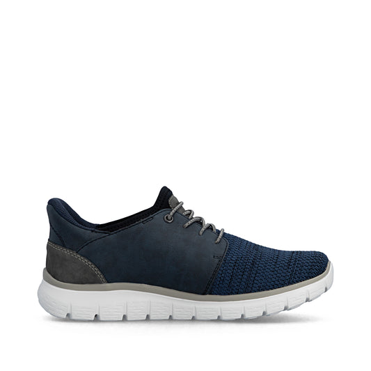 Rieker Men's Slip-on Trainer - Blue | B6658-14